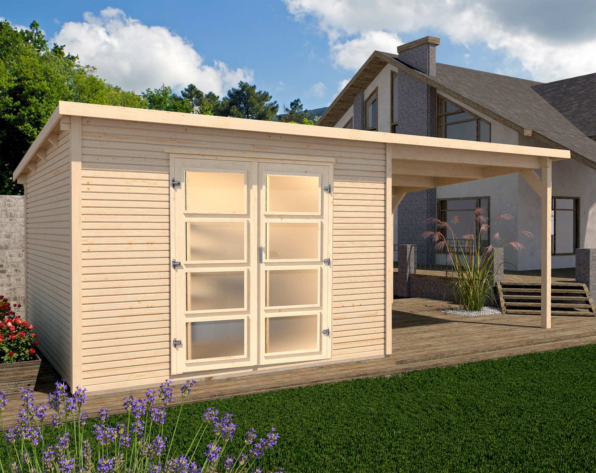 weka Gartenhaus "wekaLine 1" günstig online kaufen