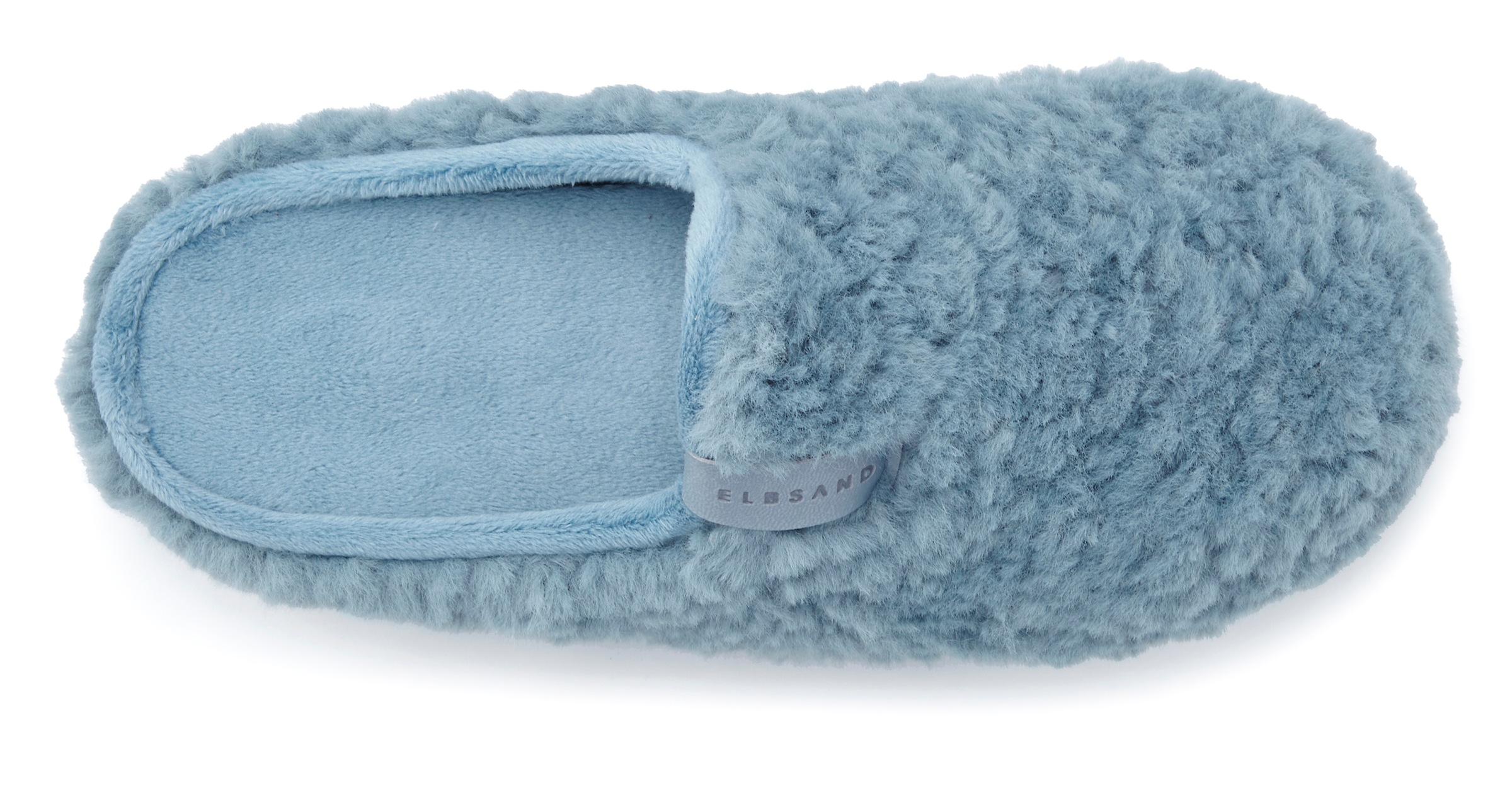 Thumbnail - Elbsand Hausschuh "Pantolette, Pantoffel, Mule" mit kuscheligem Fellimitat