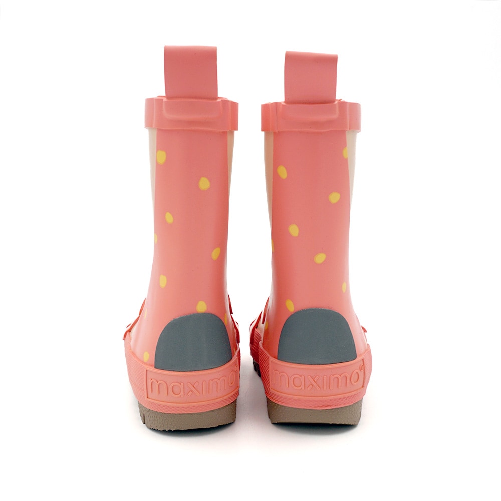 MAXIMO Gummistiefel  gefüttert, Profilsohle, reflektierende Details, wasserdicht, mit Patch