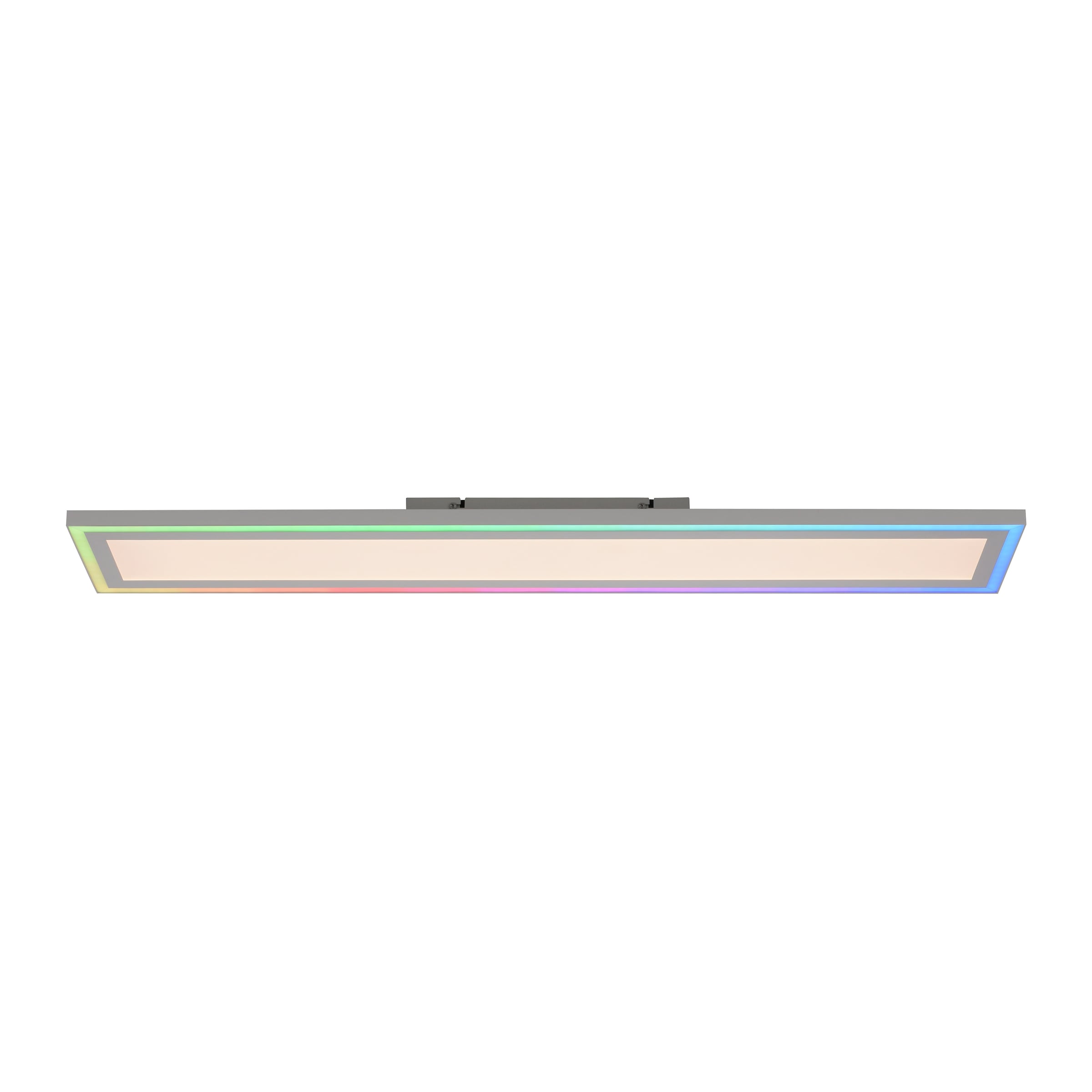 JUST LIGHT Deckenleuchte "EDGING", weiß, 2, 1 Stk., Leuchten, LED, CCT - über Fernbedienung, RGB-Rainbow, dimmbar, Funk inkl., LED Panels