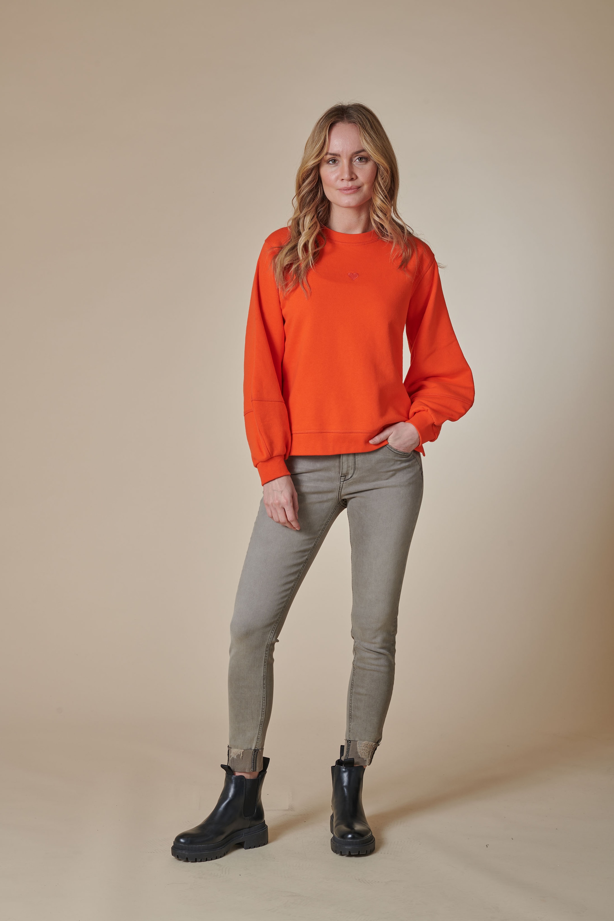 Zhrill Sweatshirt "ZHMAREEN" mit Schriftzug günstig online kaufen