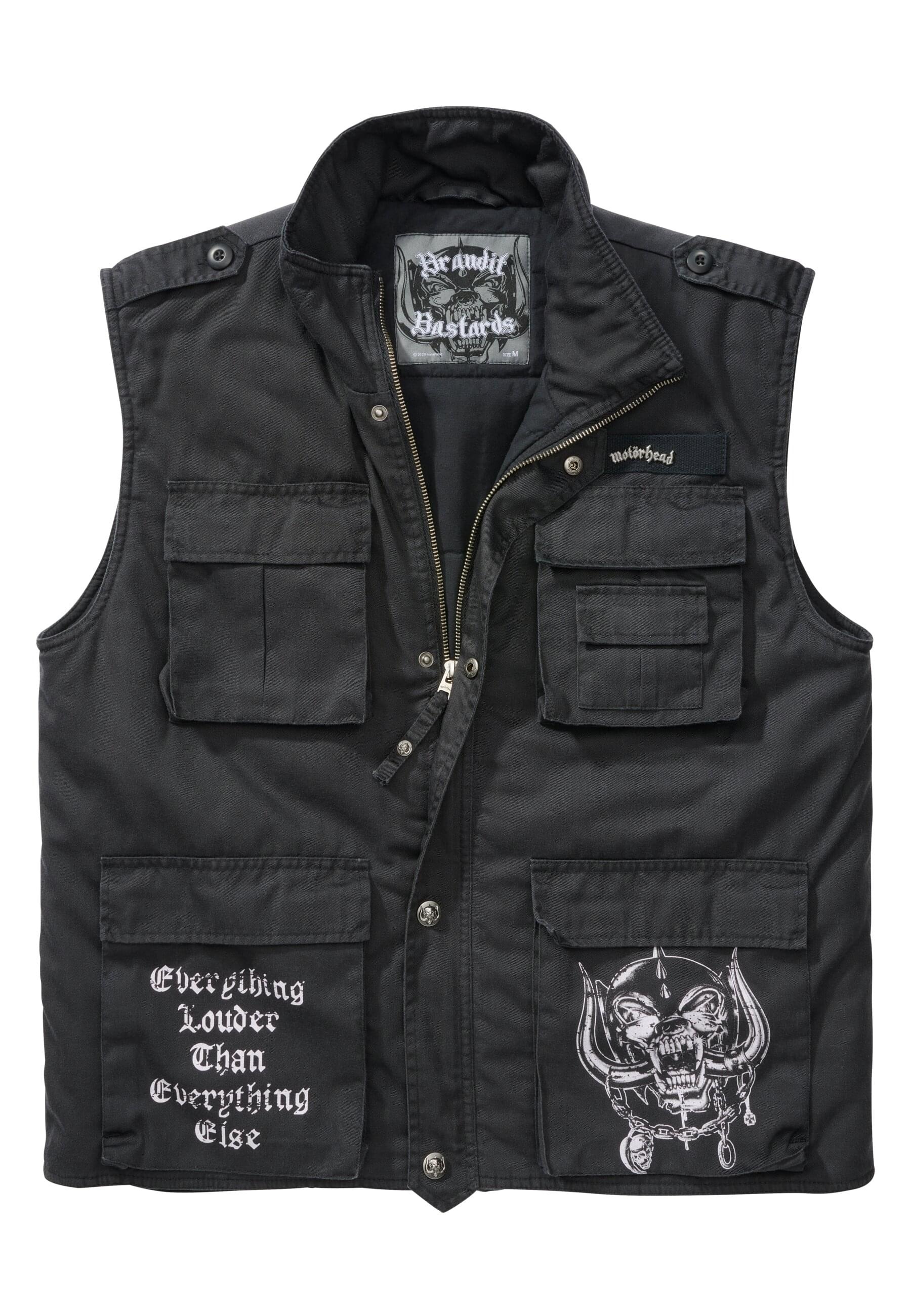 Brandit Steppweste »Brandit Herren Motörhead Ranger Vest« 1 Stk. tlg.