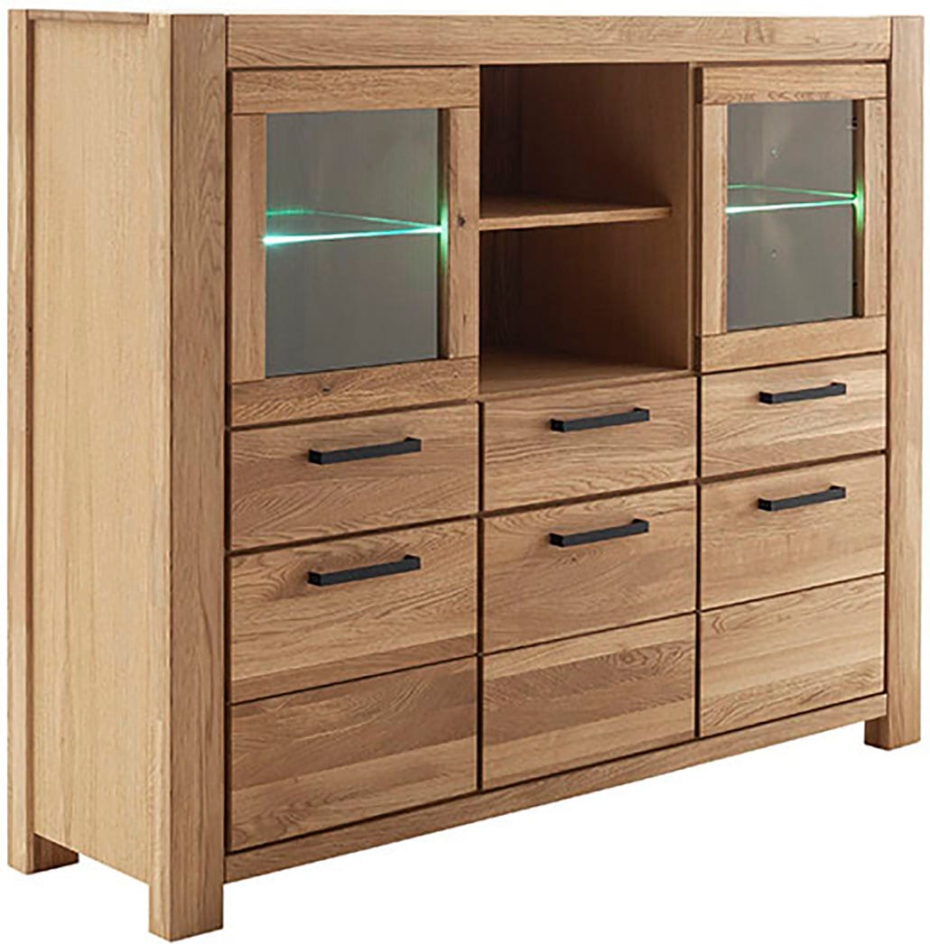 MCA living Highboard "Silias Highboard" 1 Stk. tlg. Schubkastenführung gedä günstig online kaufen