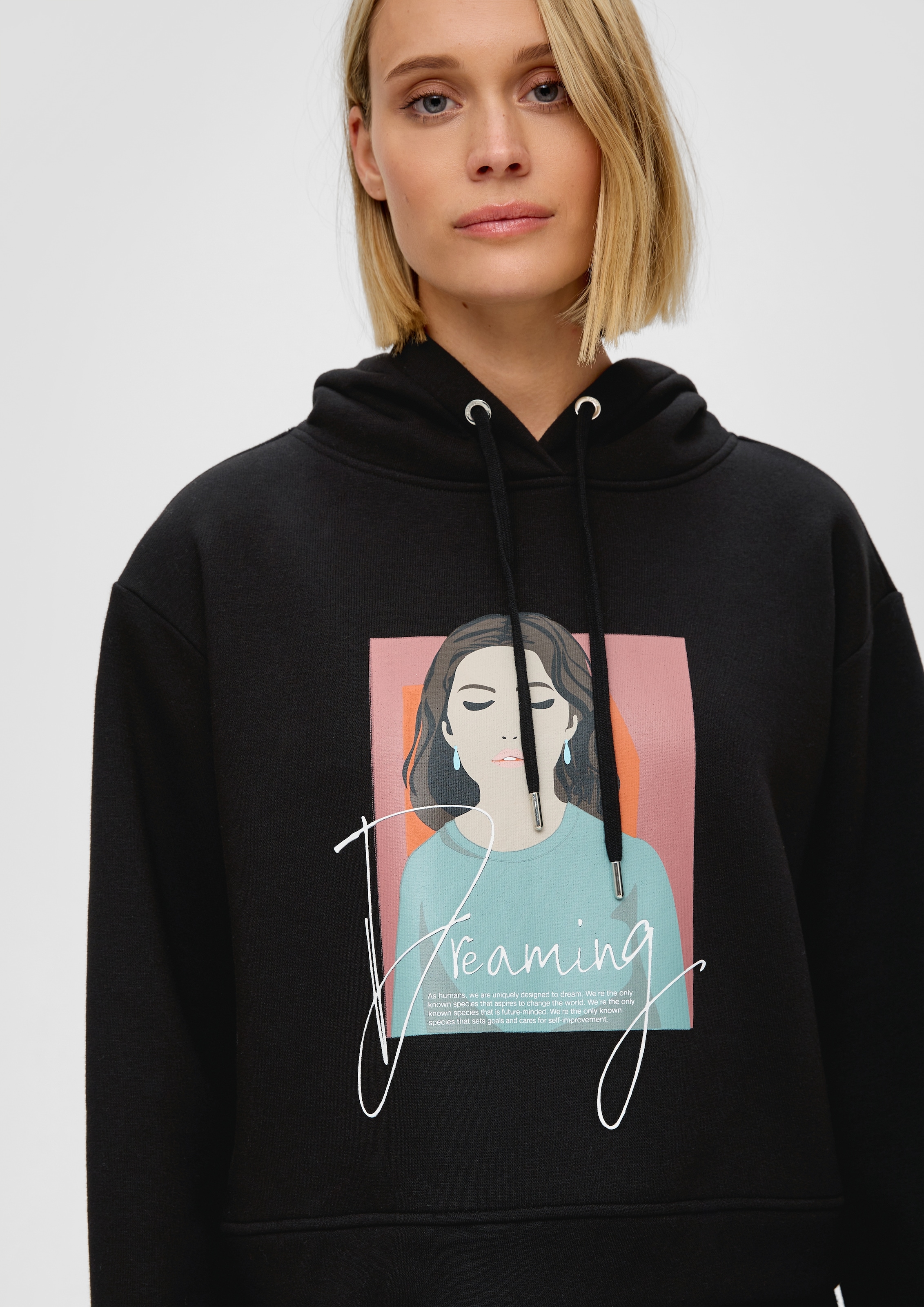 s.Oliver Sweatshirt, mit Frontprint