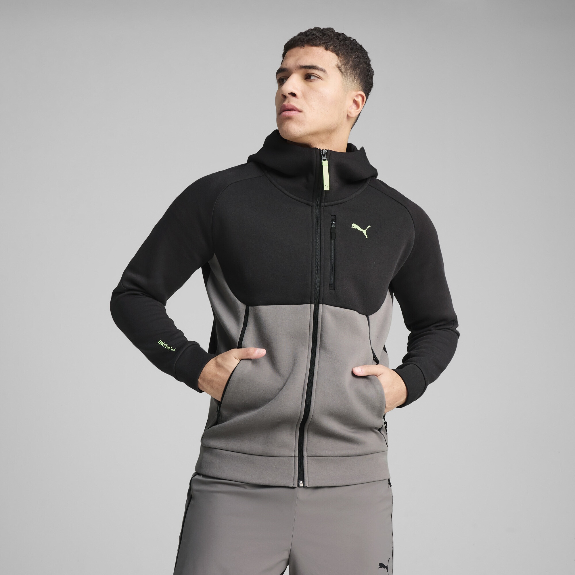 PUMA Sweatjacke »PUMATECH Hoodie mit durchgehendem Reißverschluss Herren«