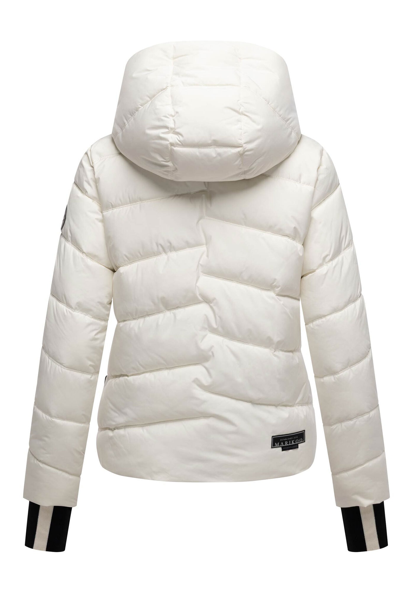 Marikoo Winterjacke »Yukanii«, Ärmelbündchen mit Daumenloch