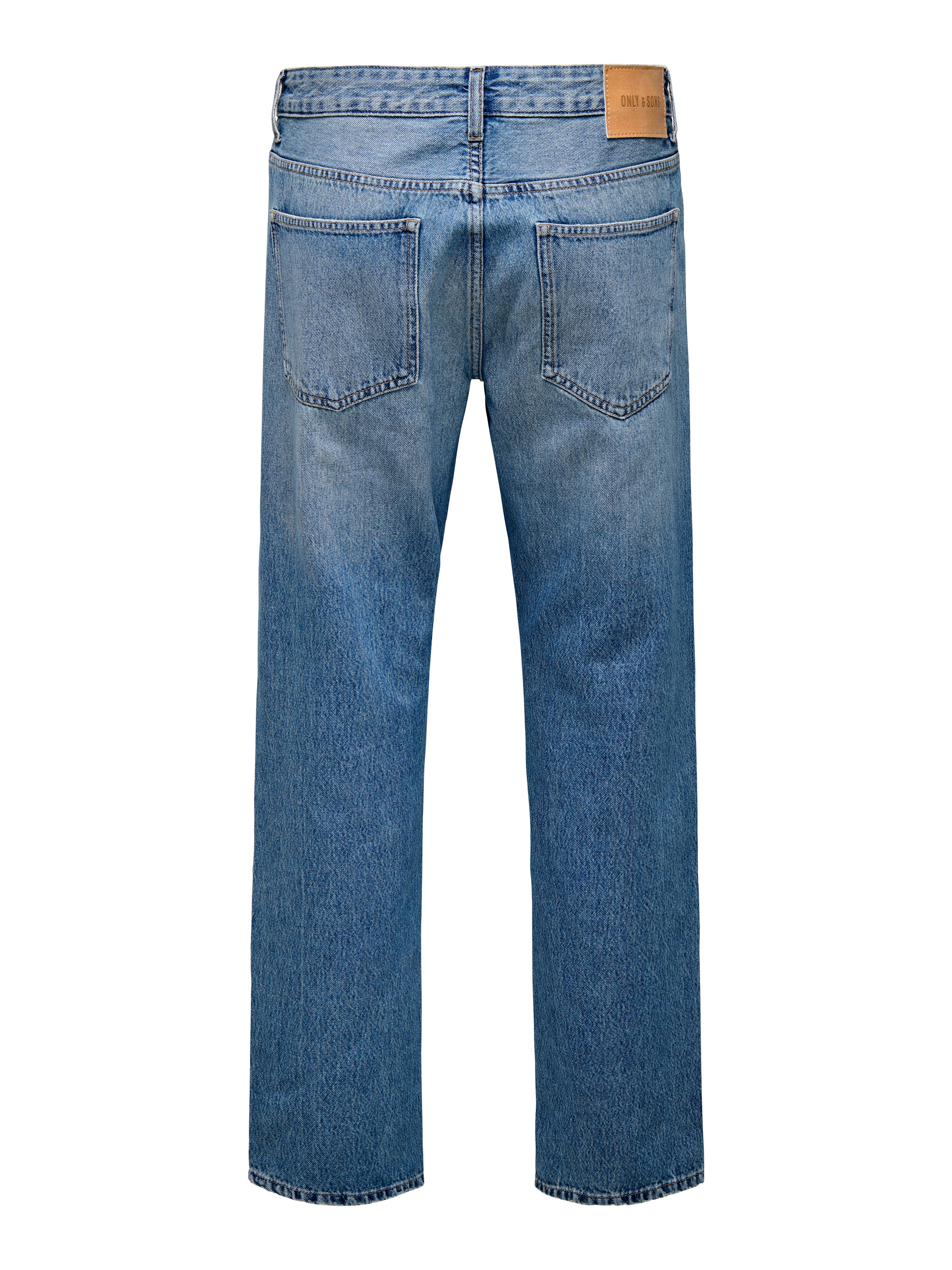 ONLY & SONS Straight-Jeans »ONSEDGE STRAIGHT MDB TINT 5595 AZG DNM« Baumwolle, straight fit