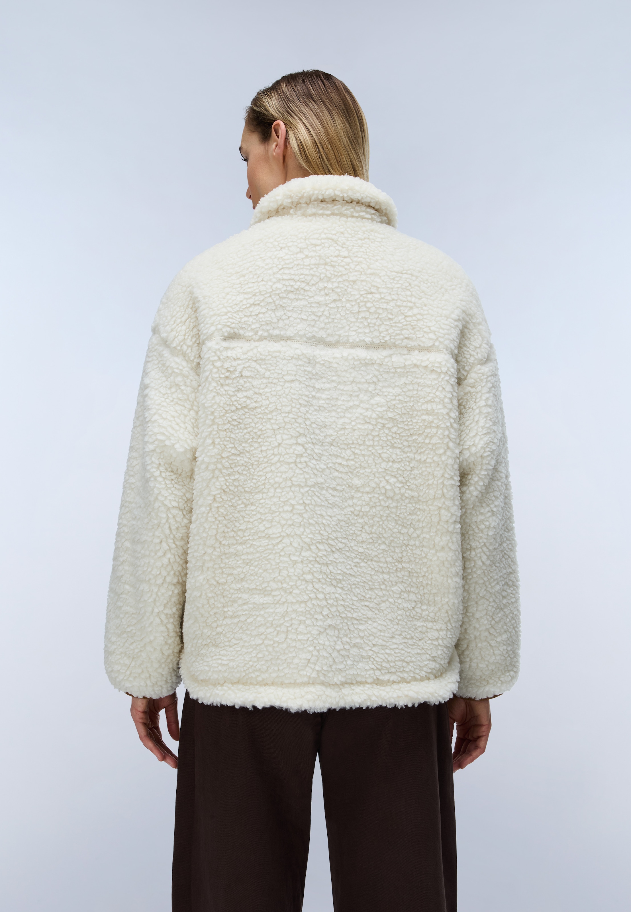 Napapijri Fleecejacke »T-SAMA W BEIGE DIMITY« für sportliche Looks, als leichte Zwischenschicht, an kühleren Tagen