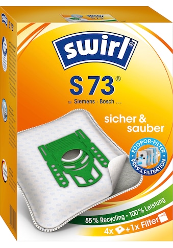 Swirl Staubsaugerbeutel »® S 73« (Packung) 4...