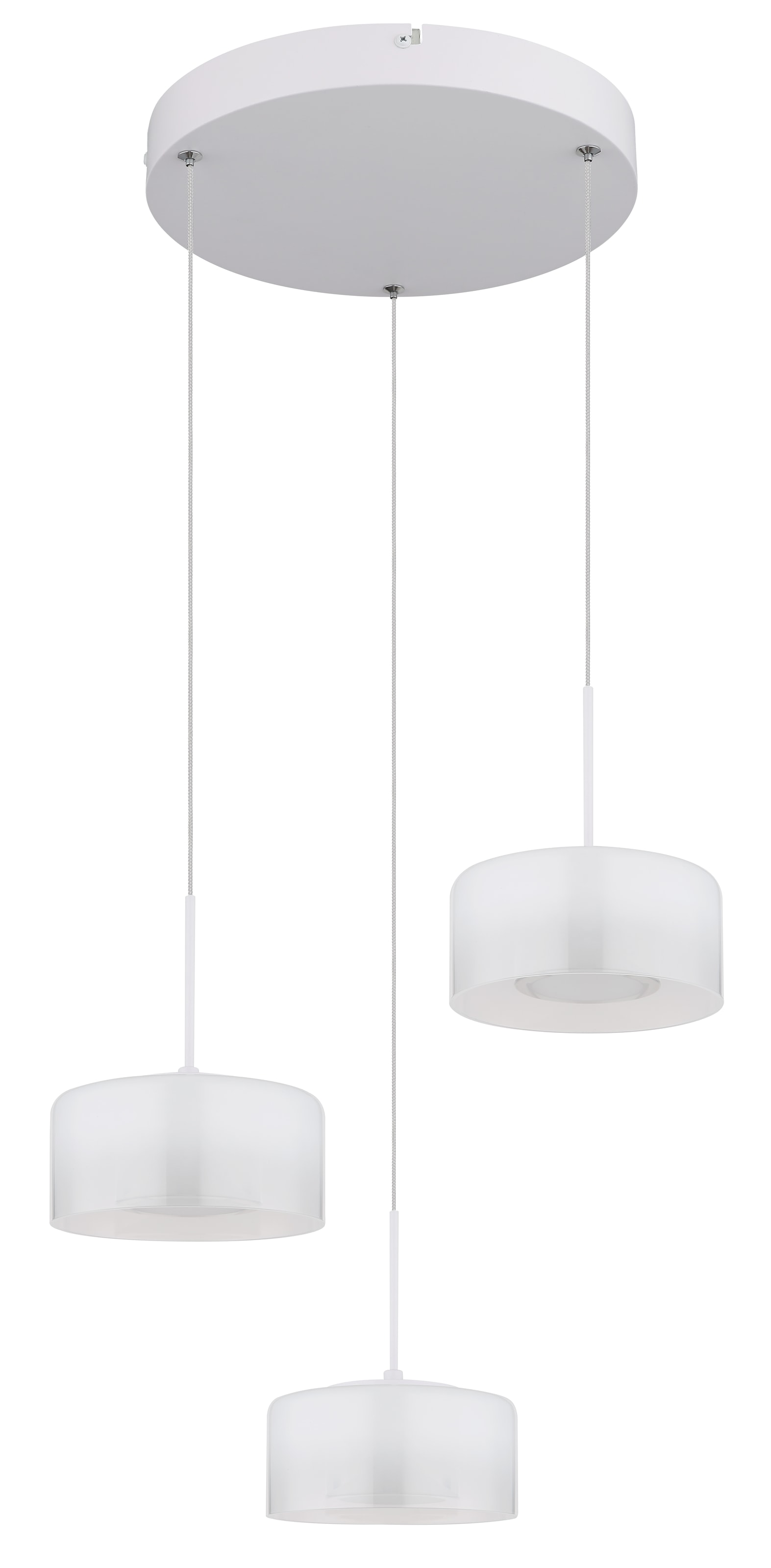 GLOBO LIGHTING LED Pendelleuchte »BELINDA«, Leuchtmittel LED-Modul | LED fest integriert, Hängelampe/Hängeleuchte/Wohnzimmer/Esstisch/elegant