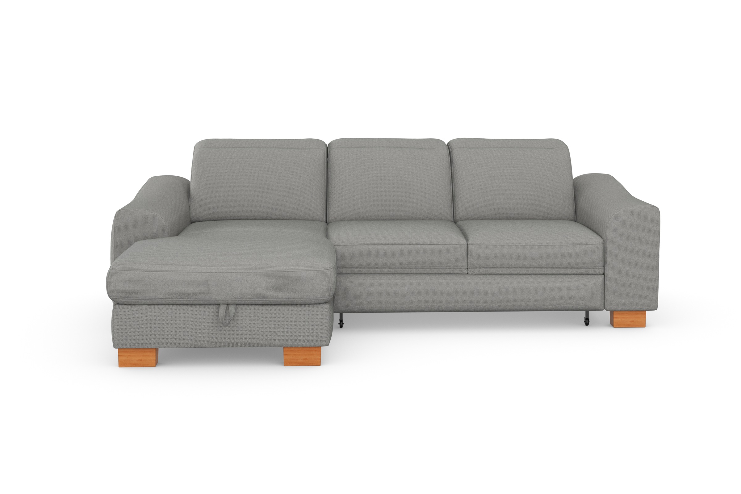 sit&more Ecksofa "Dundee L-Form", mit Federkern und Massivholzfüßen, wahlwe günstig online kaufen