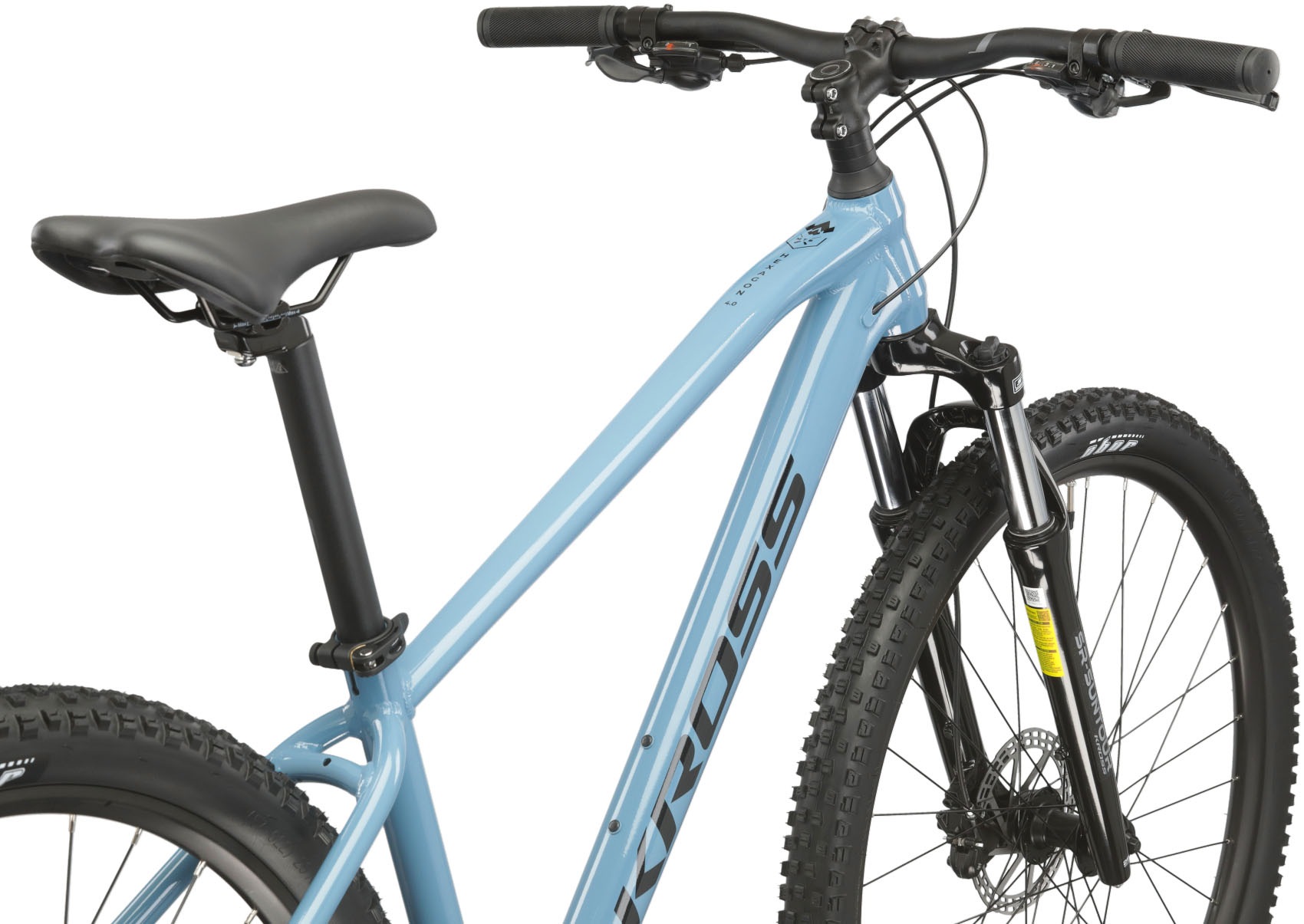 Kross Mountainbike »KROSS MTB Hardtail Hexagon 4.0 27,5" blau«, 16 Gang, Shimano, ACERA M3020 Schaltwerk, Kettenschaltung