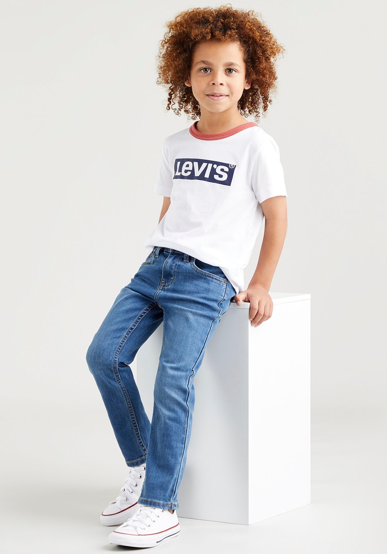 Thumbnail - Levis Kids "LVB-510 SKINNY FIT JEANS" for BOYS