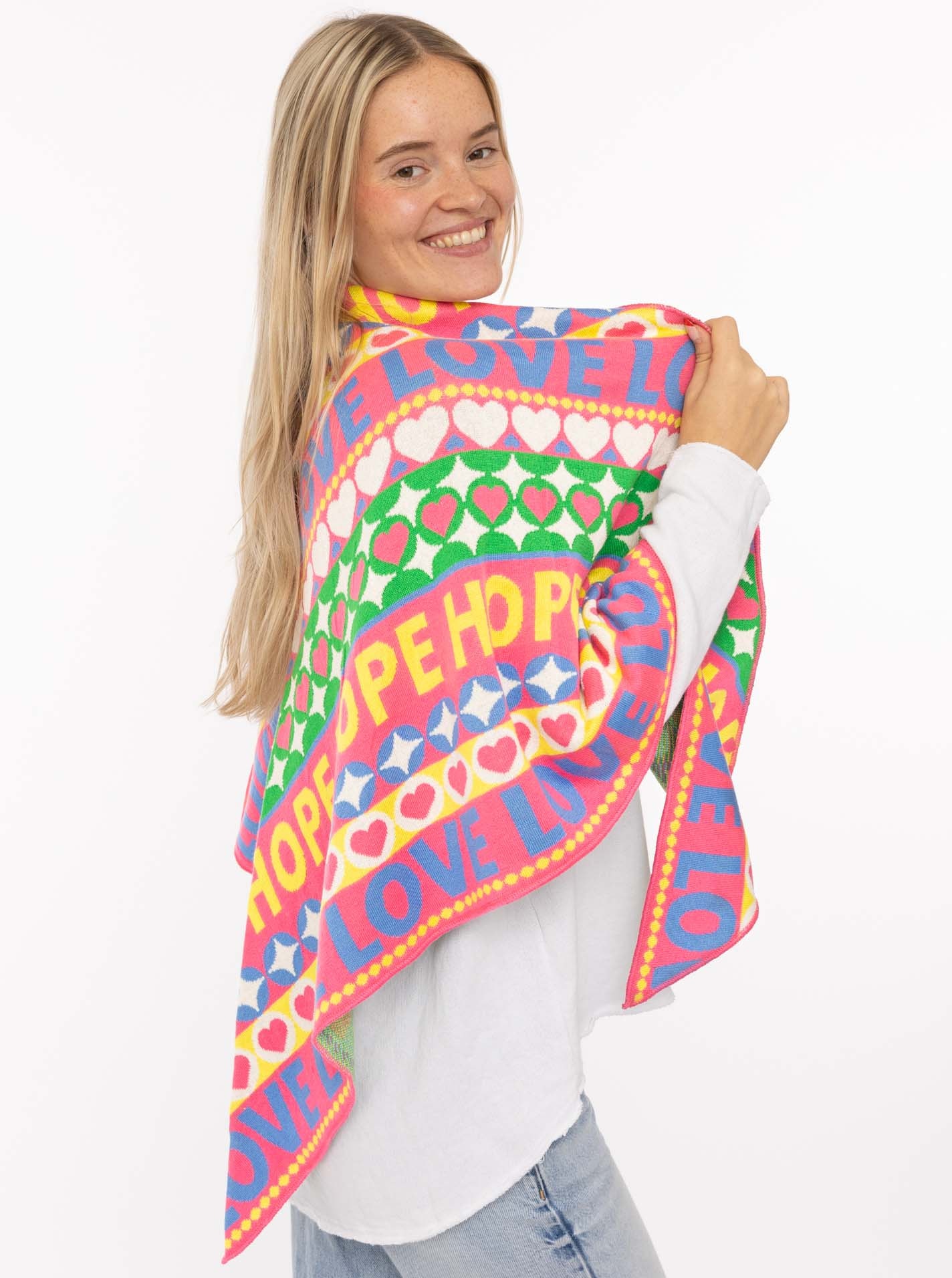 Zwillingsherz Dreieckstuch ""Jahrmarkt"" günstig online kaufen