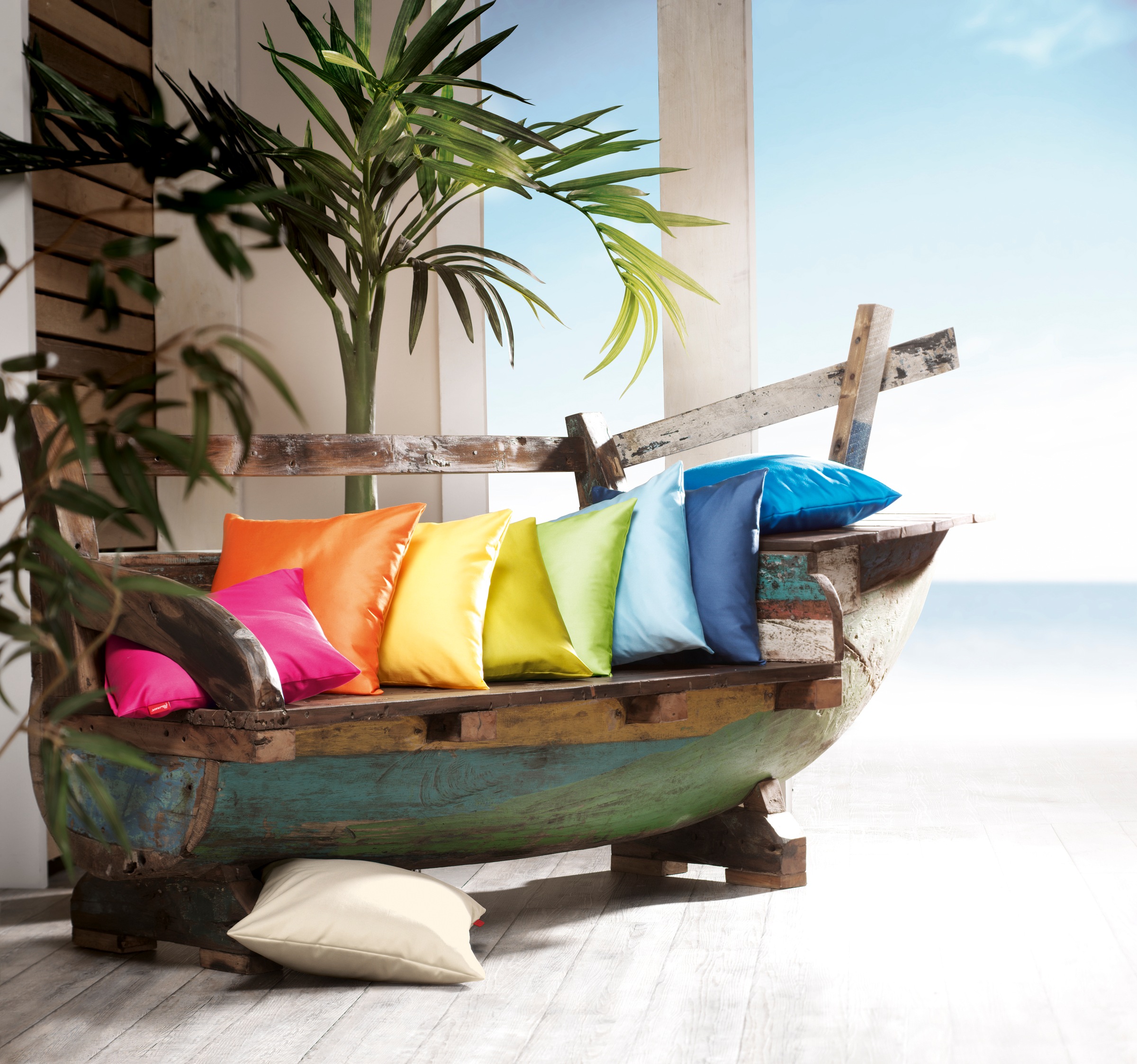 fleuresse Nackenrollenbezug "Colours" Mako Satin, glänzend, glatt, Premium günstig online kaufen