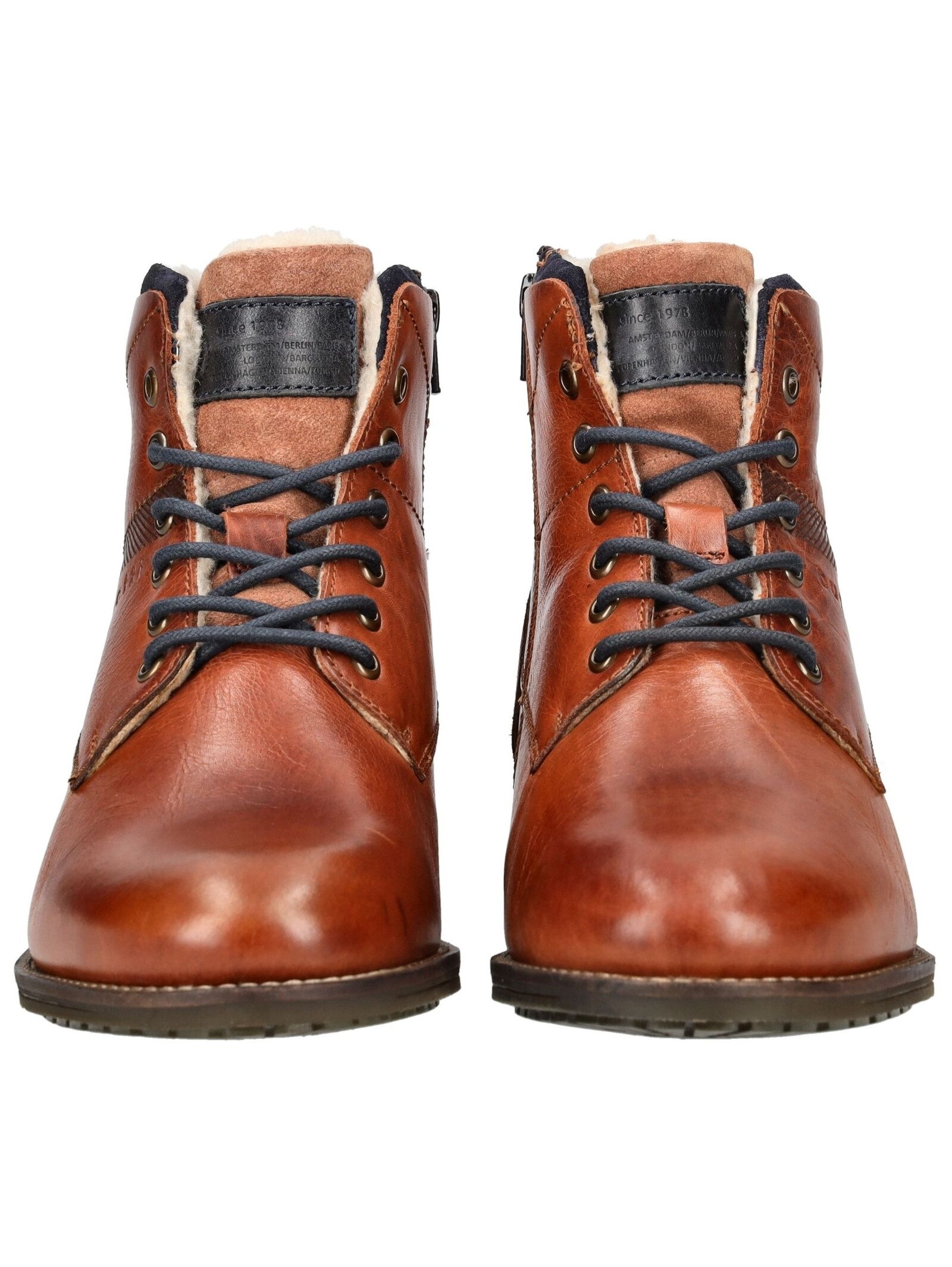 bugatti Schnürstiefelette »bugatti Stiefelette Leder«