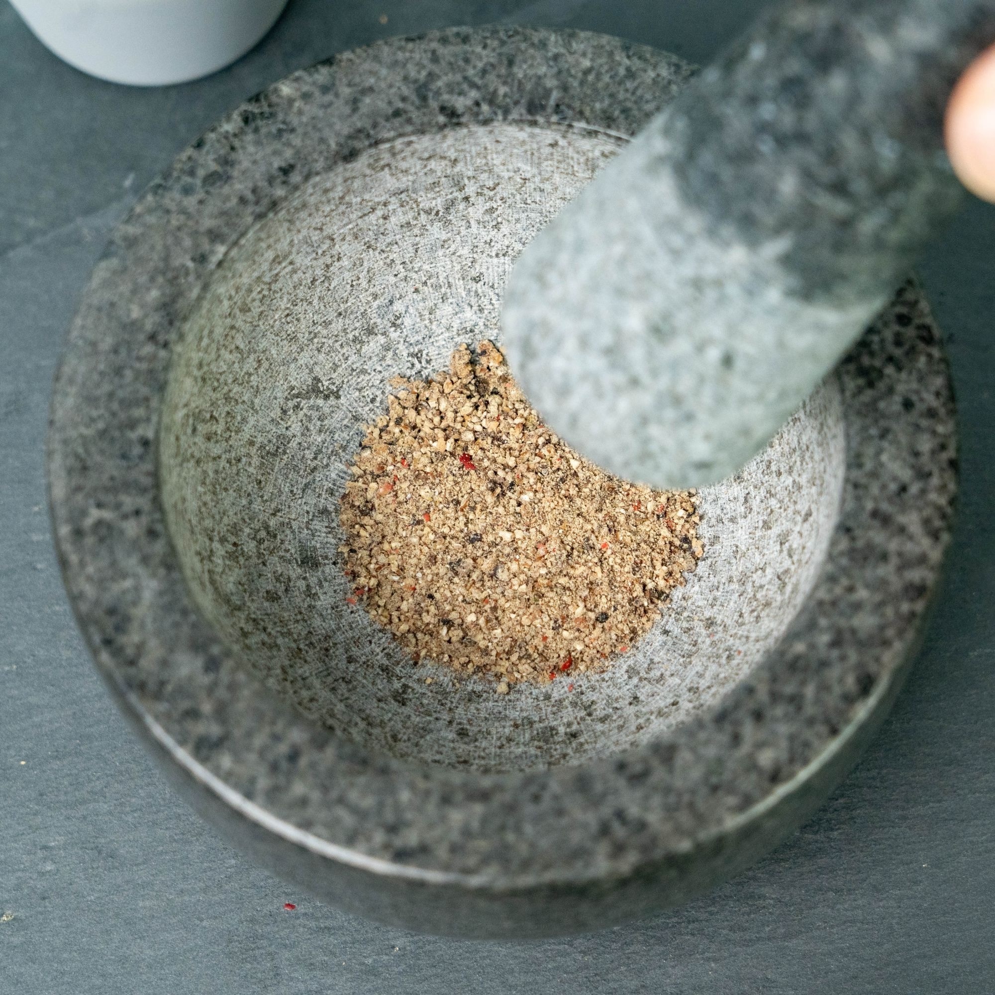 WESTMARK Mörser, (Set, 2 tlg.), Natur-Granit