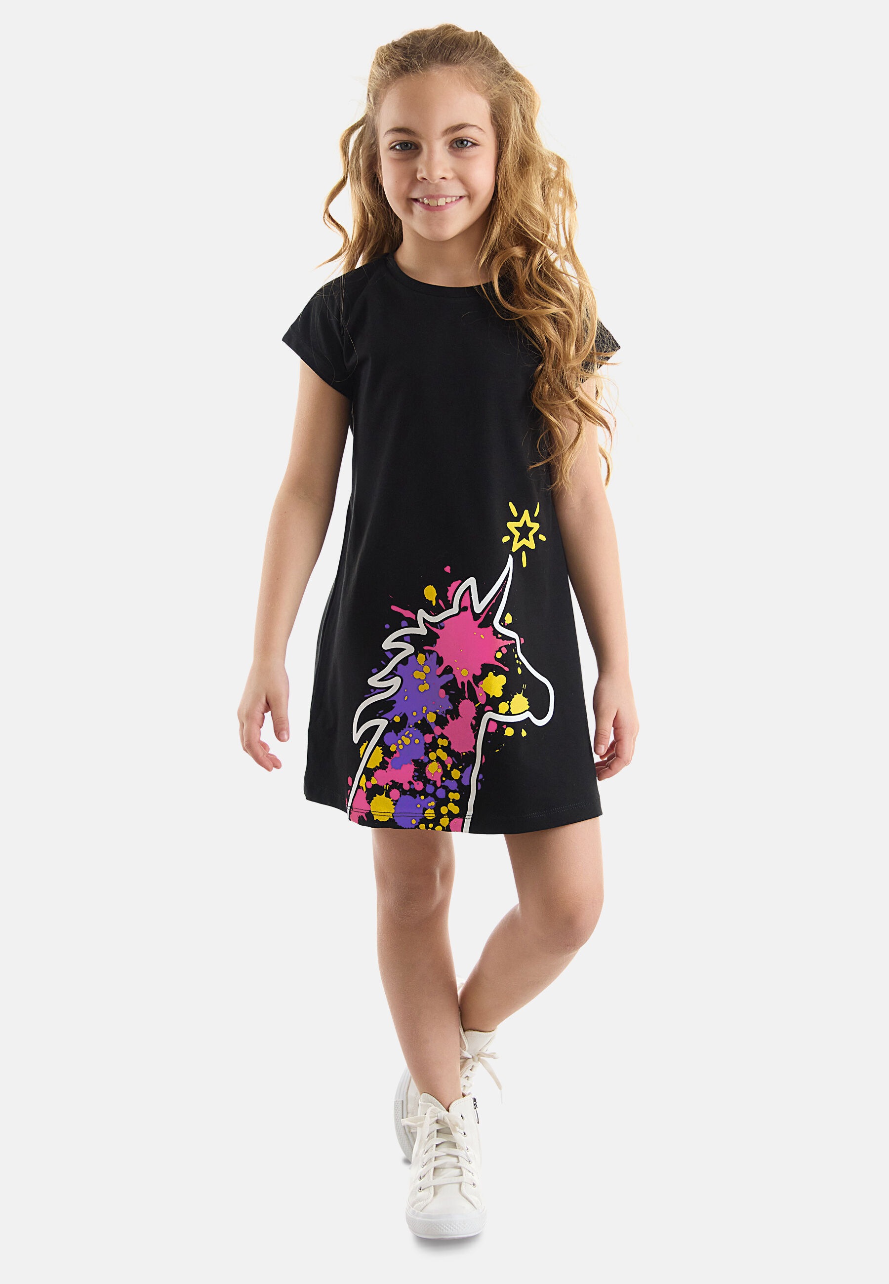 Denokids Suknelė »Unicorn Splash« su Schwanen P...