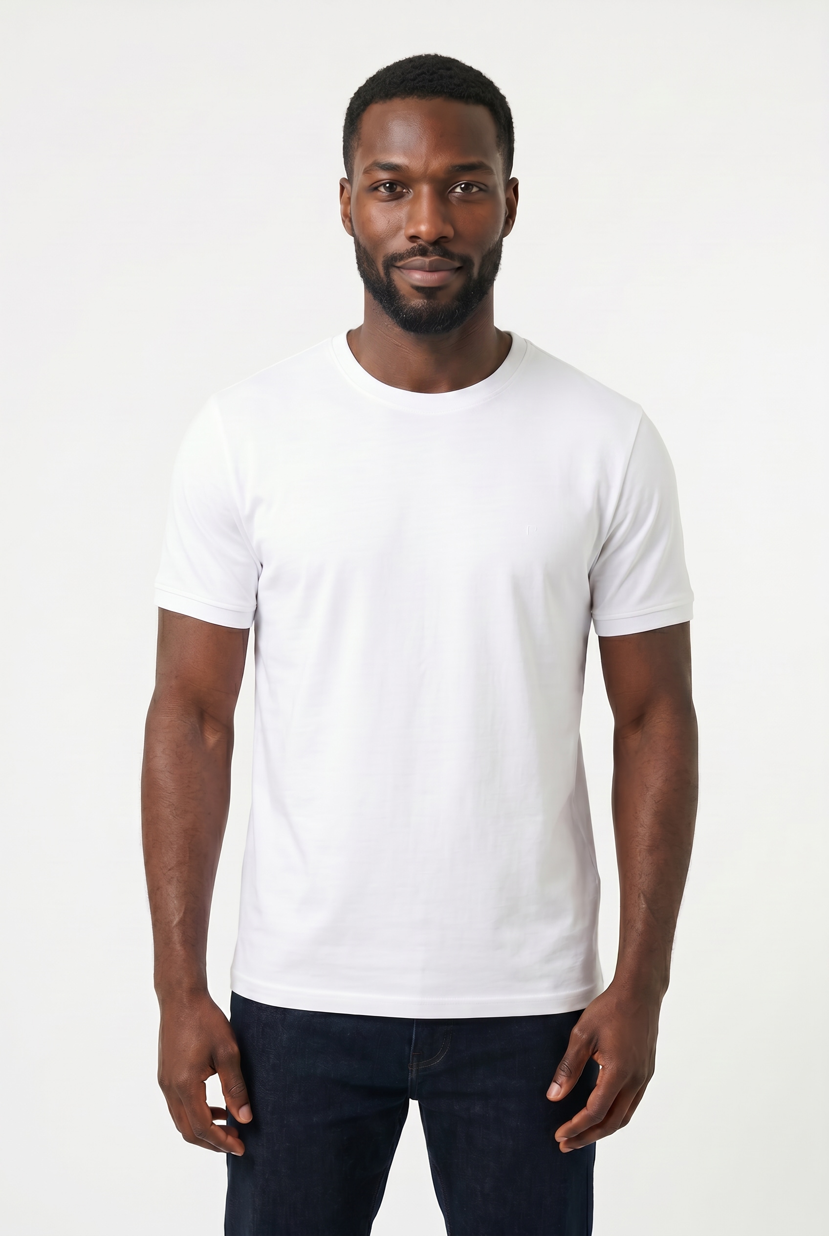 Pierre Cardin T-Shirt "T-shirt RH" mit Logo Stickerei