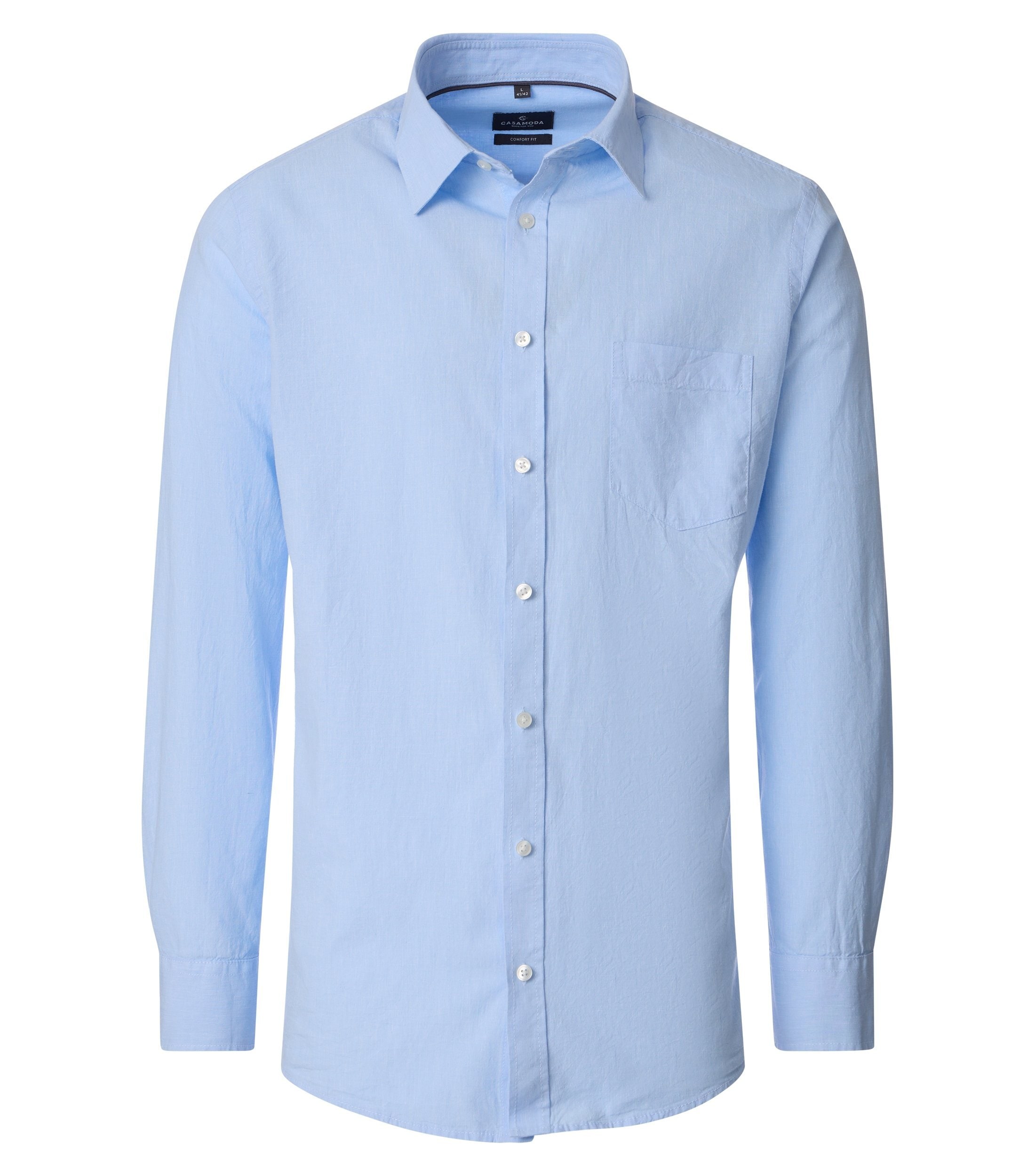 CASAMODA Leinenhemd "CASAMODA Leinenhemd uni" günstig online kaufen