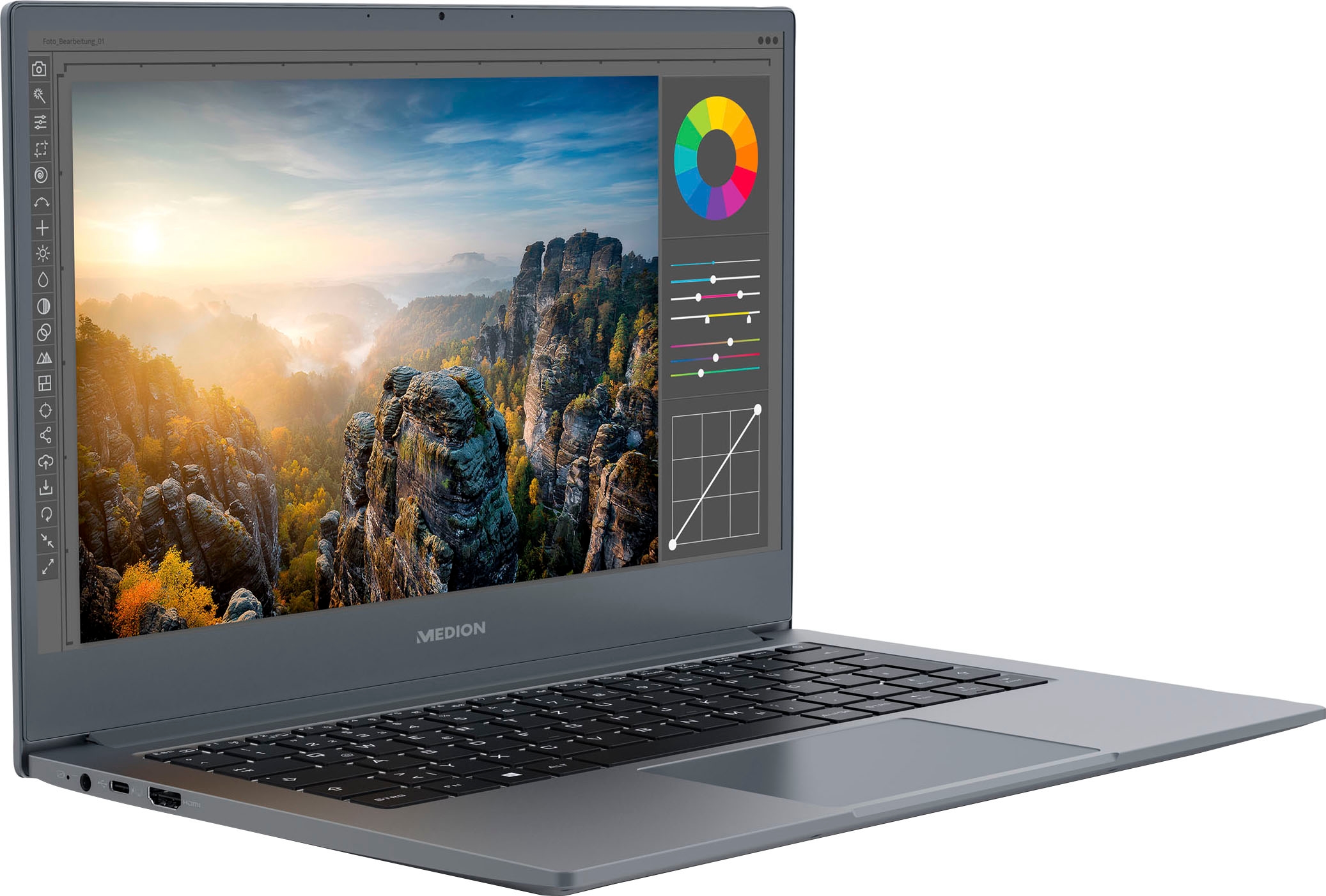 Medion® Notebook »AKOYA® S14409«, 35,5 cm, / 14 Zoll, Intel, Core i5, Iris Xe Graphics, 512 GB SSD