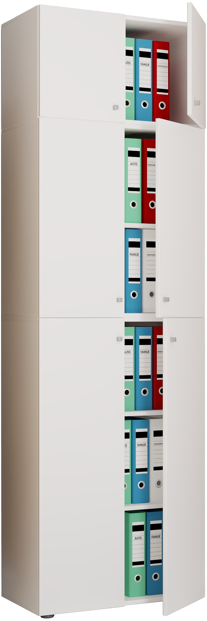 VCM Aktenschrank "XXL Büroschrank Aktenschrank Schrank Lona 5fach A" 1 Stk. tlg.