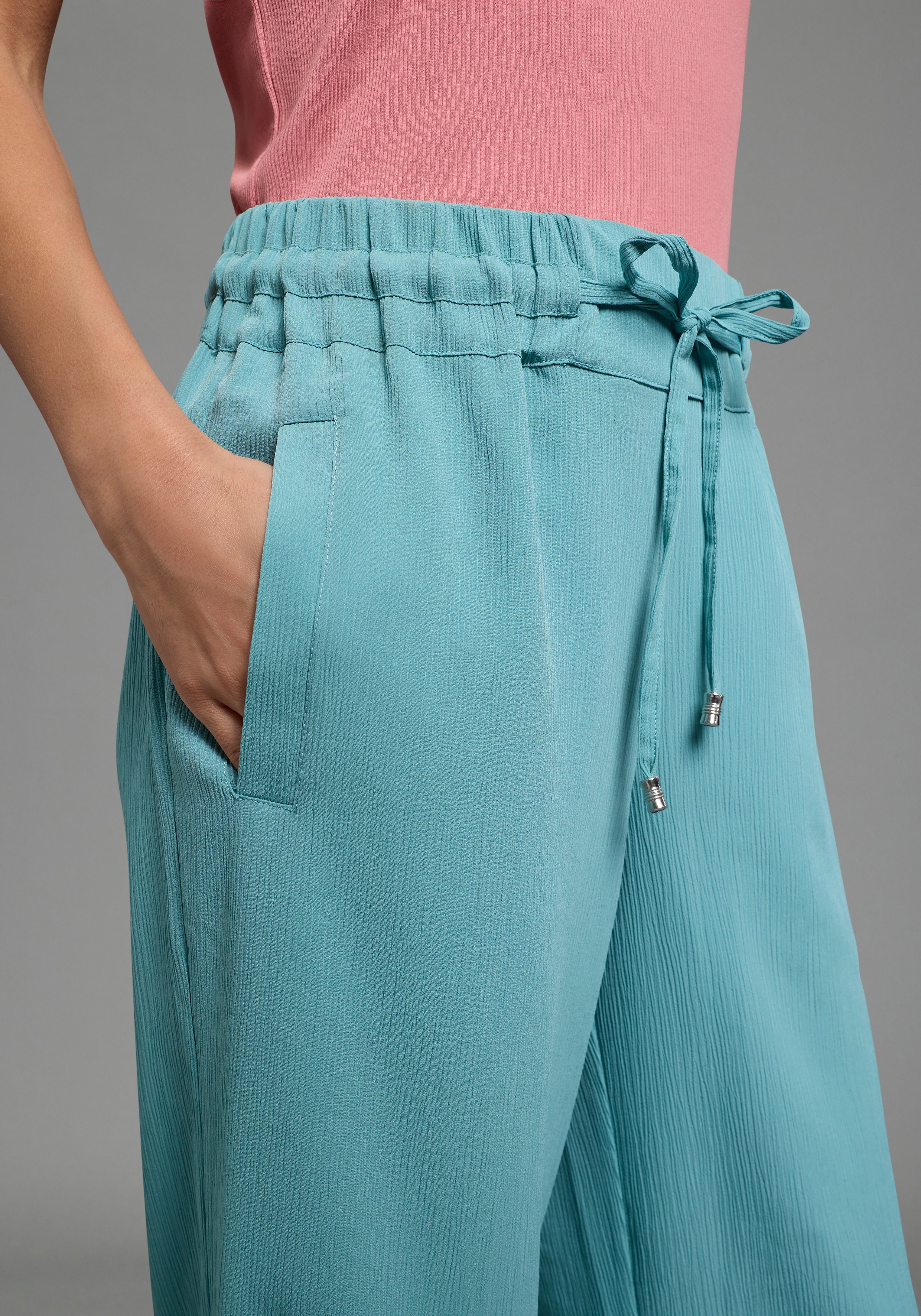 Thumbnail - Laura Scott Schlupfhose weite Hose, mit Gummizug am Bund, mit Schlitz am Beinabschluss