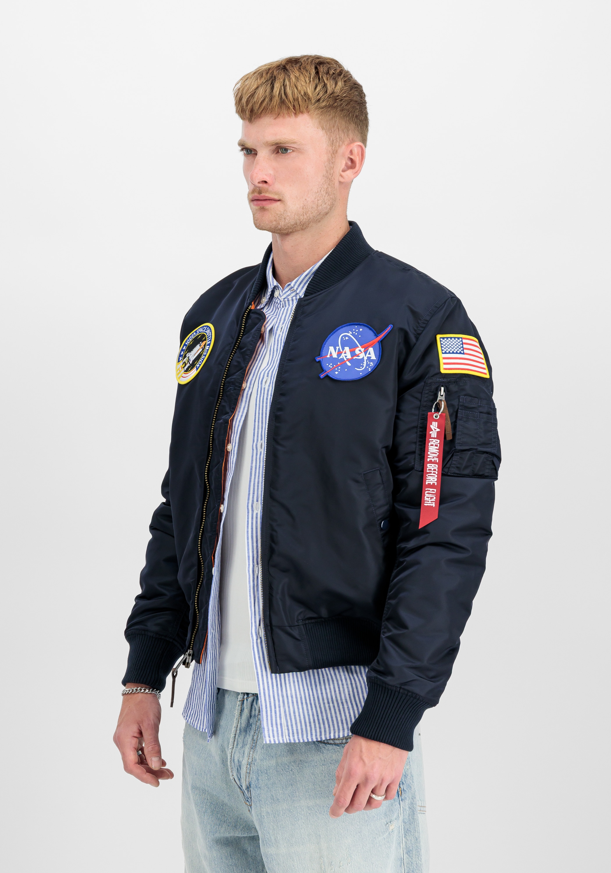 Alpha Industries "MA-1 VF Vintage Fit NASA"