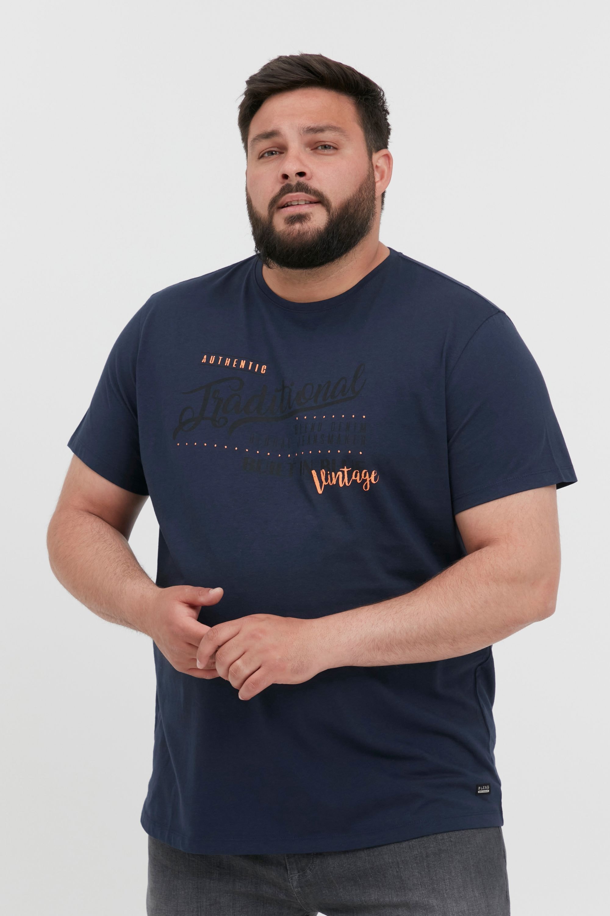 Blend T-Shirt "BHDoppler Big & Tall" T-Shirt in großen Größen günstig online kaufen