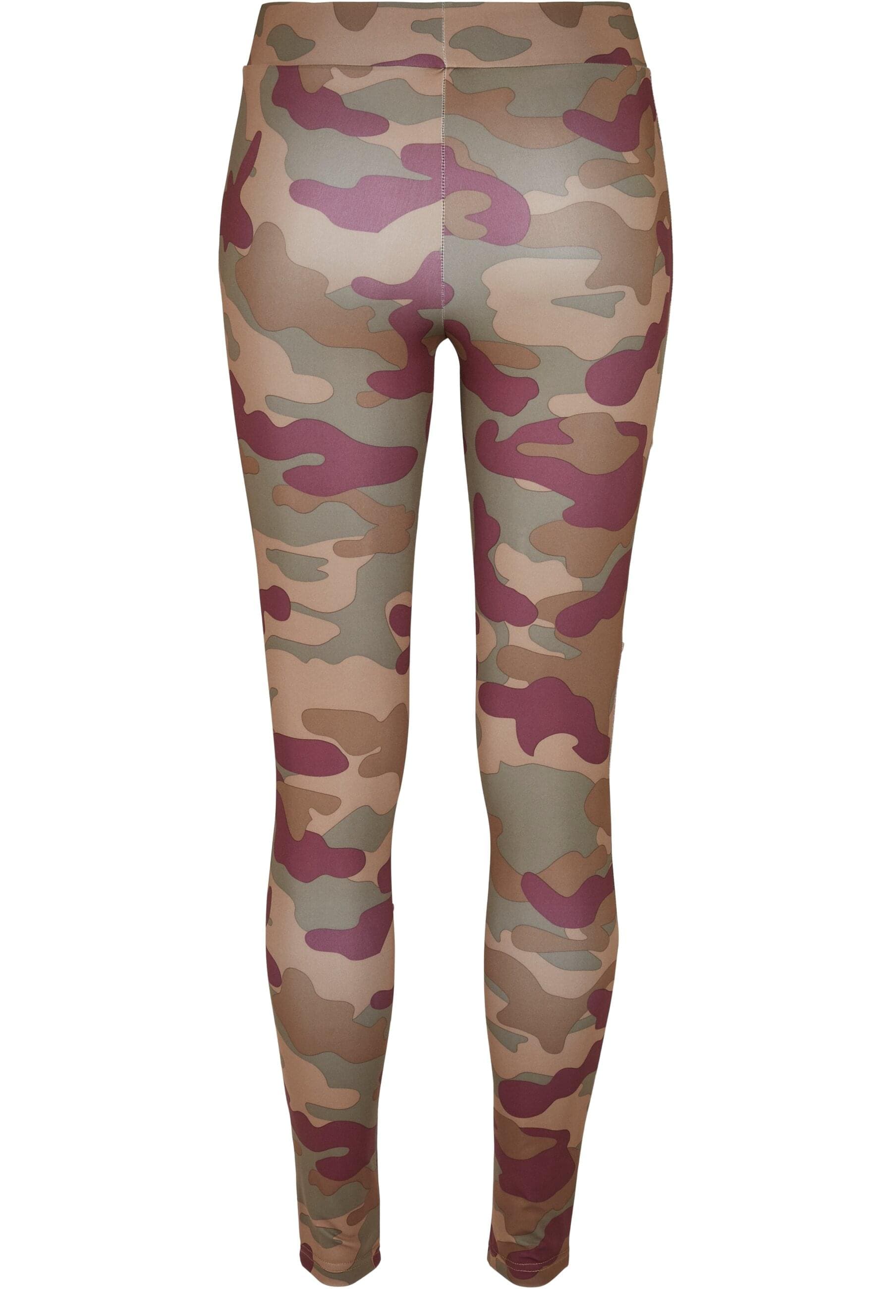 URBAN CLASSICS Leggings "Urban Classics Damen Ladies Camo Tech Mesh Legging günstig online kaufen