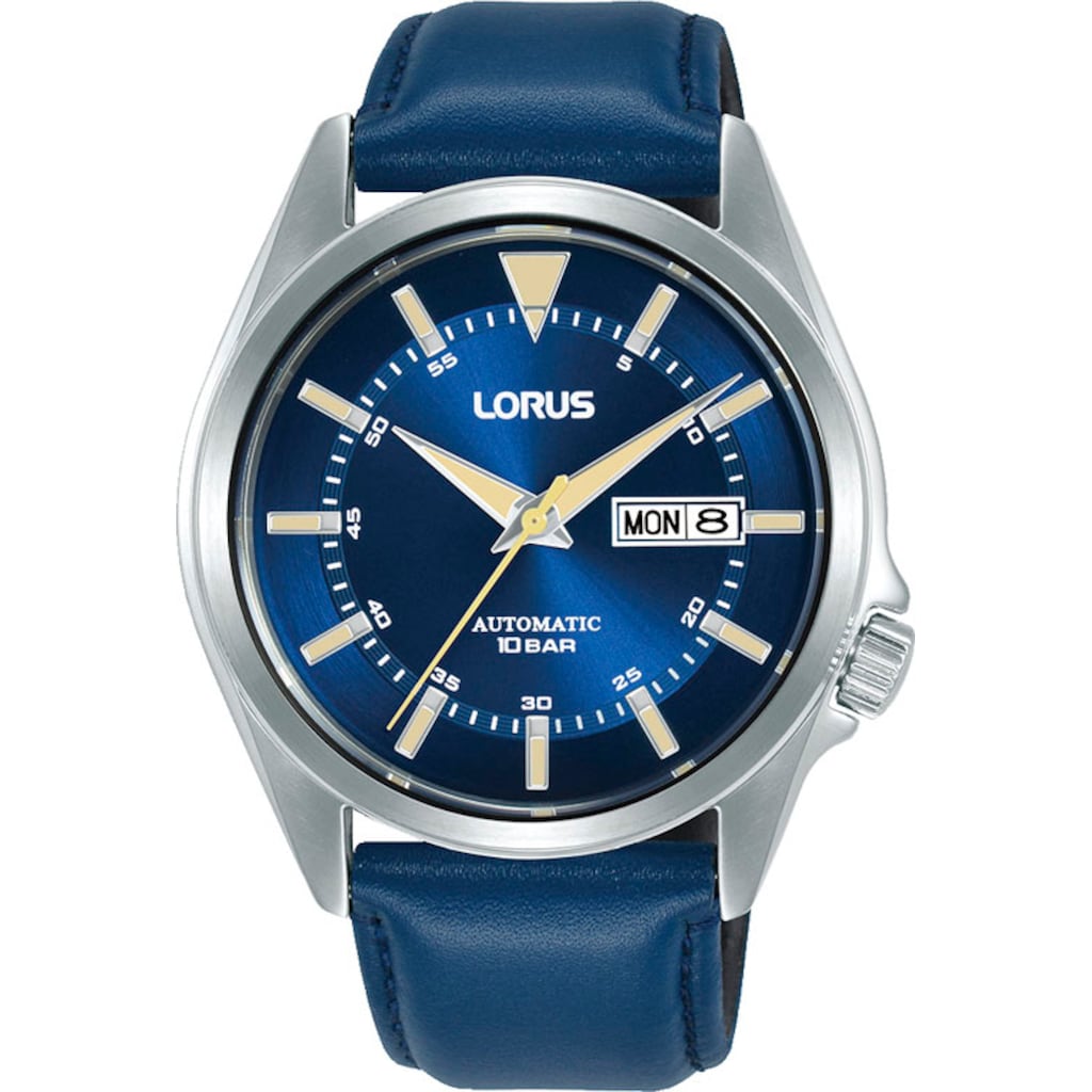 LORUS Automatikuhr »RL425BX9«, Armbanduhr, Herrenuhr, Datum
