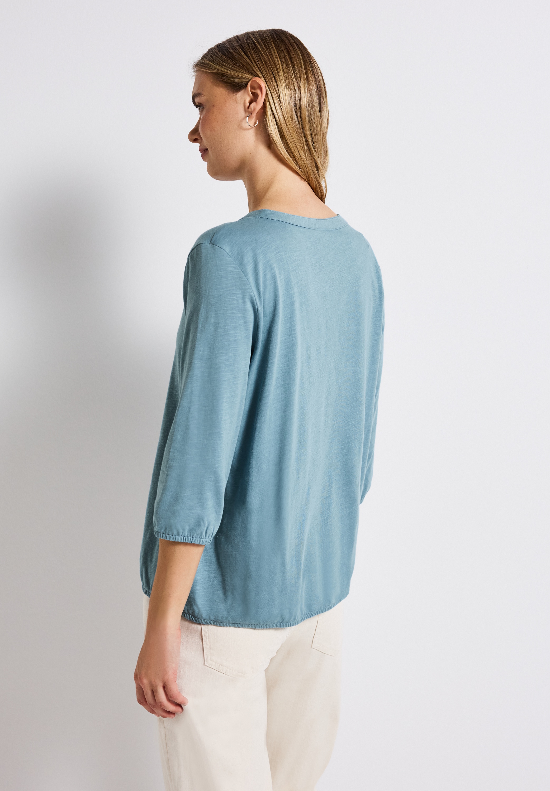STREET ONE T-Shirt, aus reiner Baumwolle