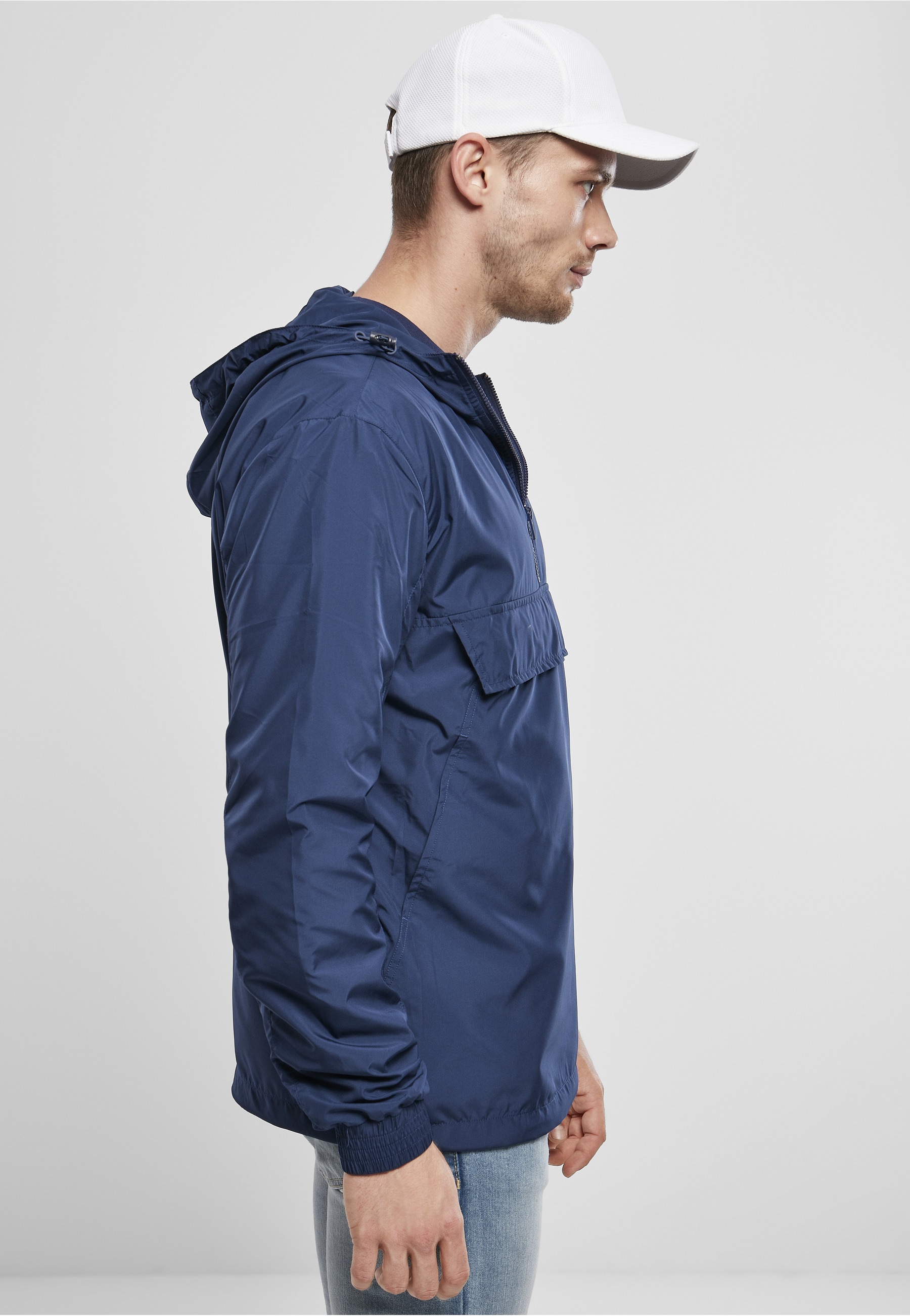 URBAN CLASSICS Funktionsmantel »Urban Classics Herren Basic Pull Over Jacket«