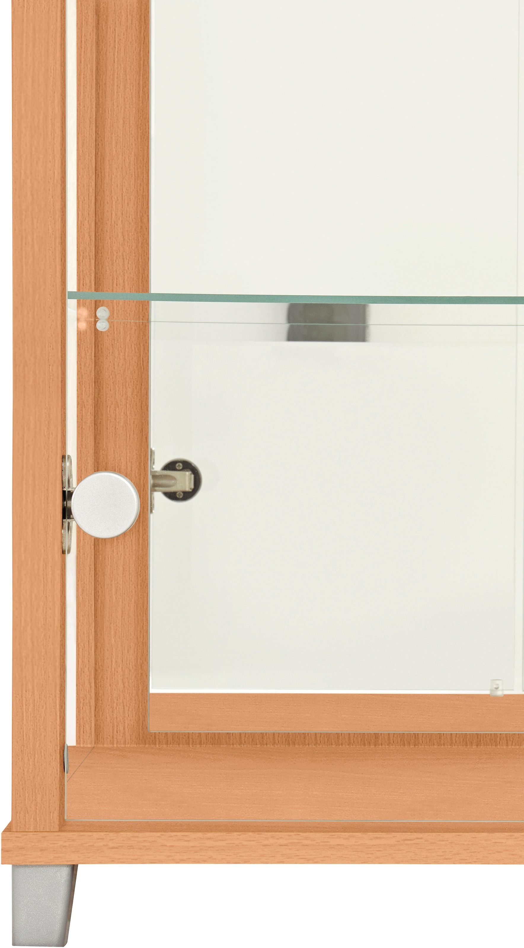 fif möbel Vitrine »OPTIMA«, Standvitrine/Glasvitrine 2x Glastür,perfekt für Sammler,Sammlervitrine