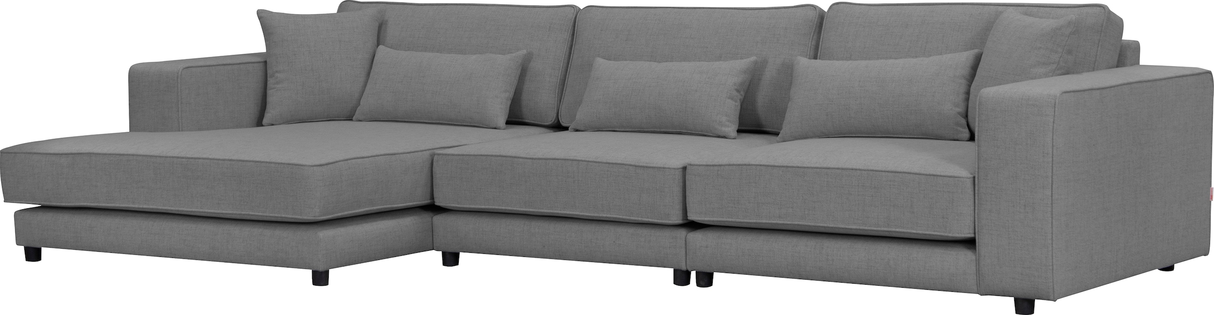 OTTO products Ecksofa "Grenette L-Form", Modulsofa, im Baumwoll-/Leinenmix günstig online kaufen