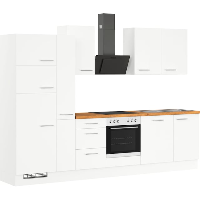 IMPULS KÜCHEN Küche »IP 1200«, vormontiert, mit E-Geräten, Breite 310 cm  kaufen | BAUR