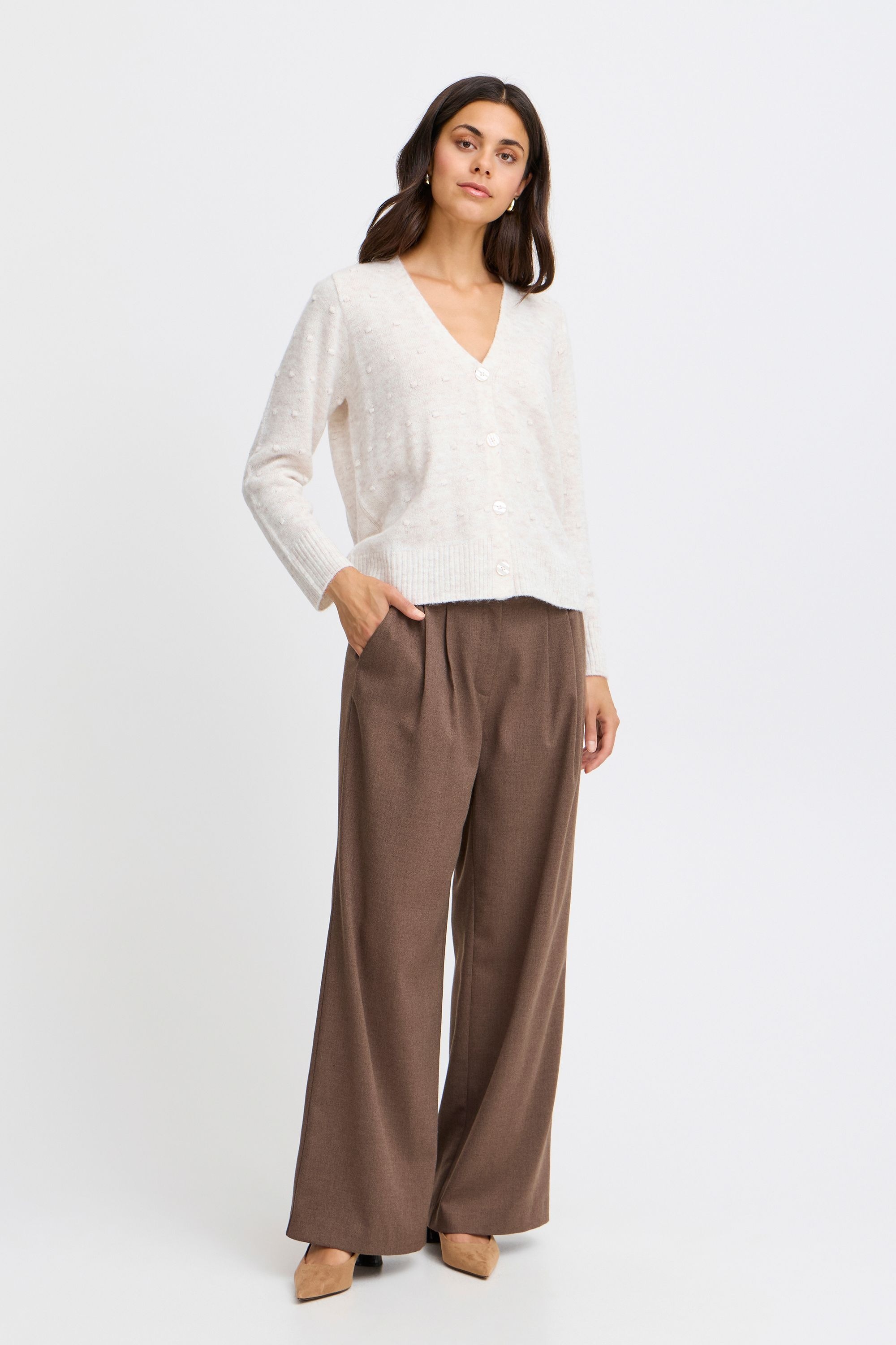 fransa Strickjacke »Strickjacke FRELISE CAR 1«
