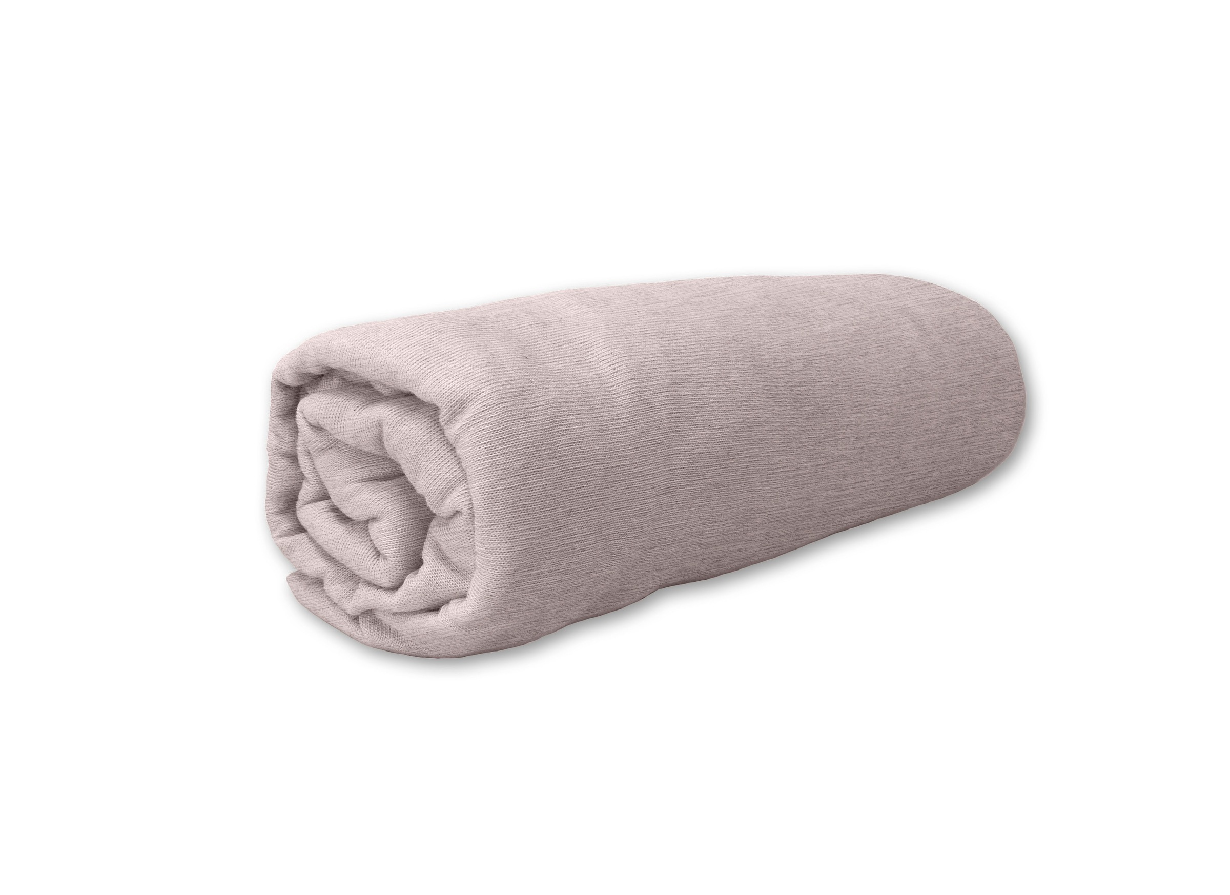 TOM TAILOR HOME Spannbettlaken »AVA«, pflegeleichter Melange-Jersey
