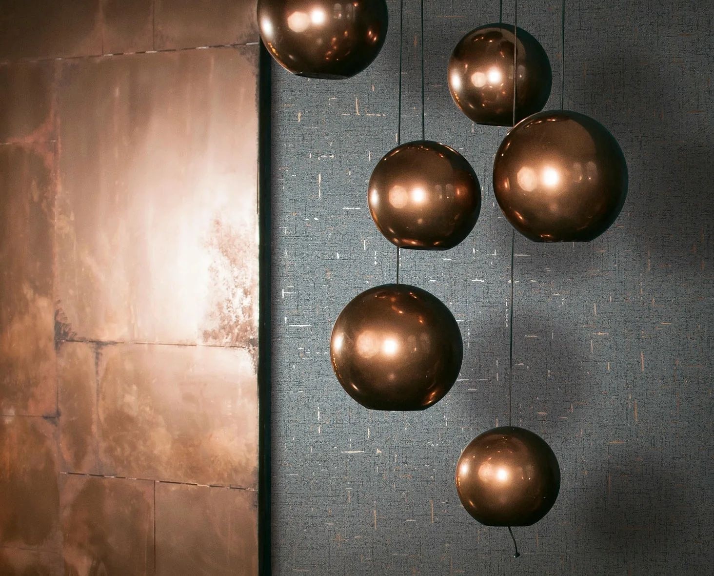 Marburg Vliestapete »Tapete Fine Line« uni geprägt moderne Vliestapete für Wohnzimmer Schlafzimmer Küche