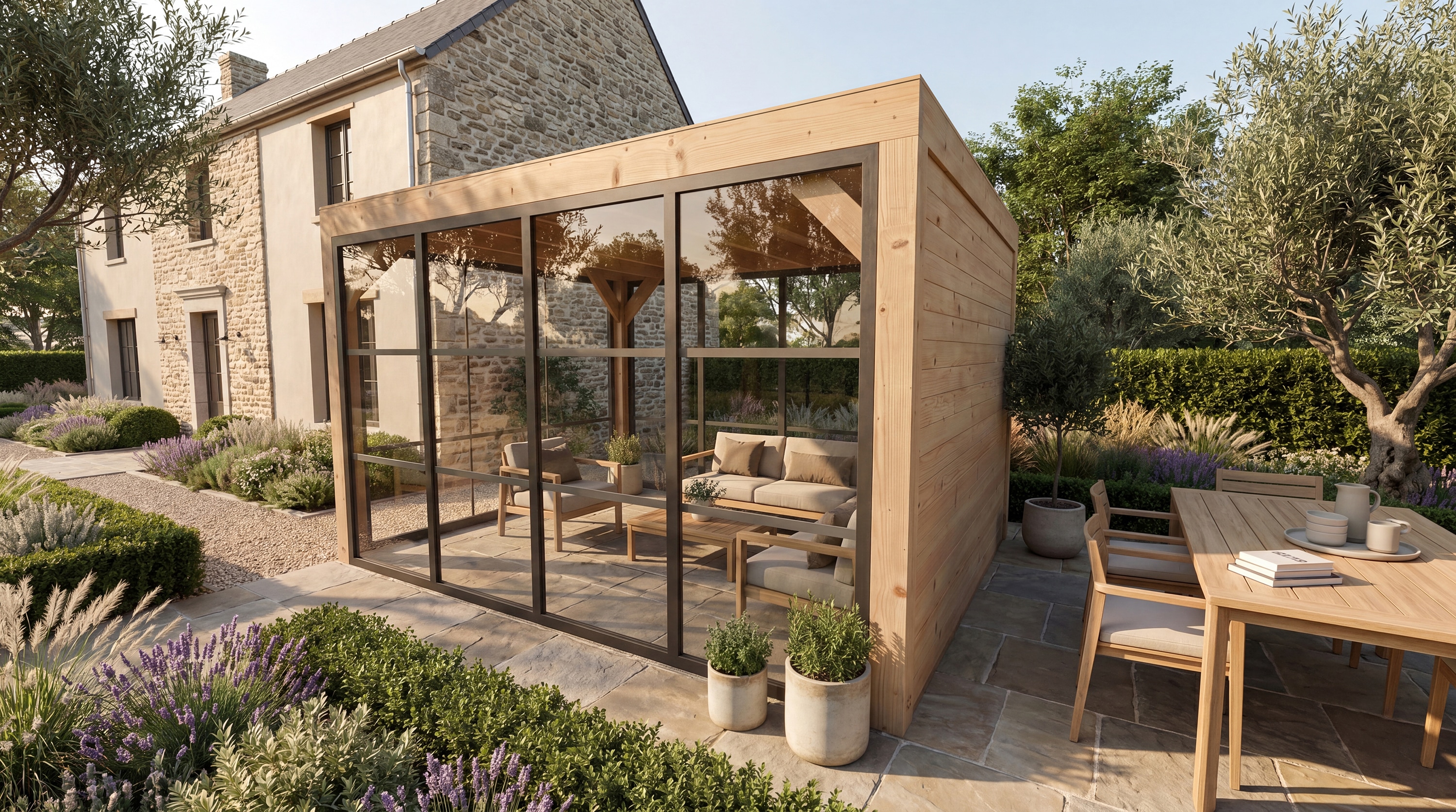 weka Holzpavillon "Lumley Lauben-Set Gr. 2.4" BxTxH: 307x399x245 cm
