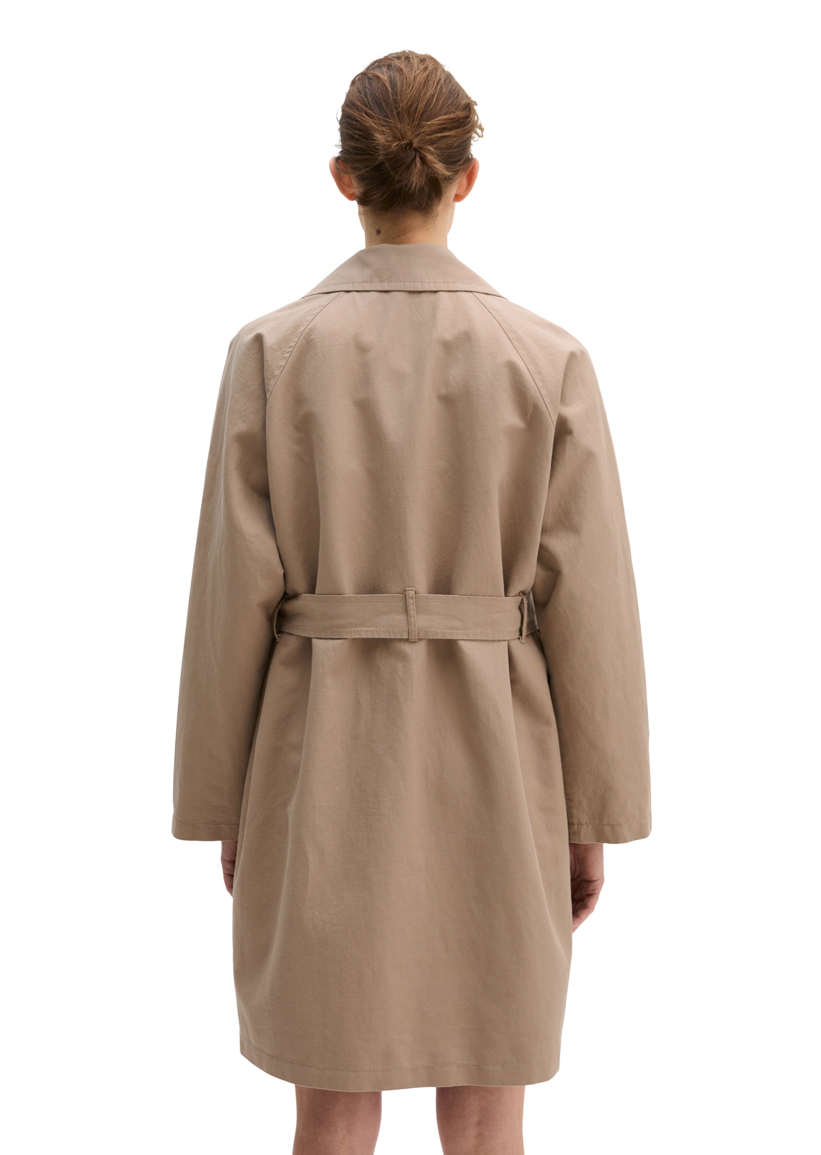Marc O'Polo Trenchcoat »in lässigem Baumwoll-Crinkle-Mix«
