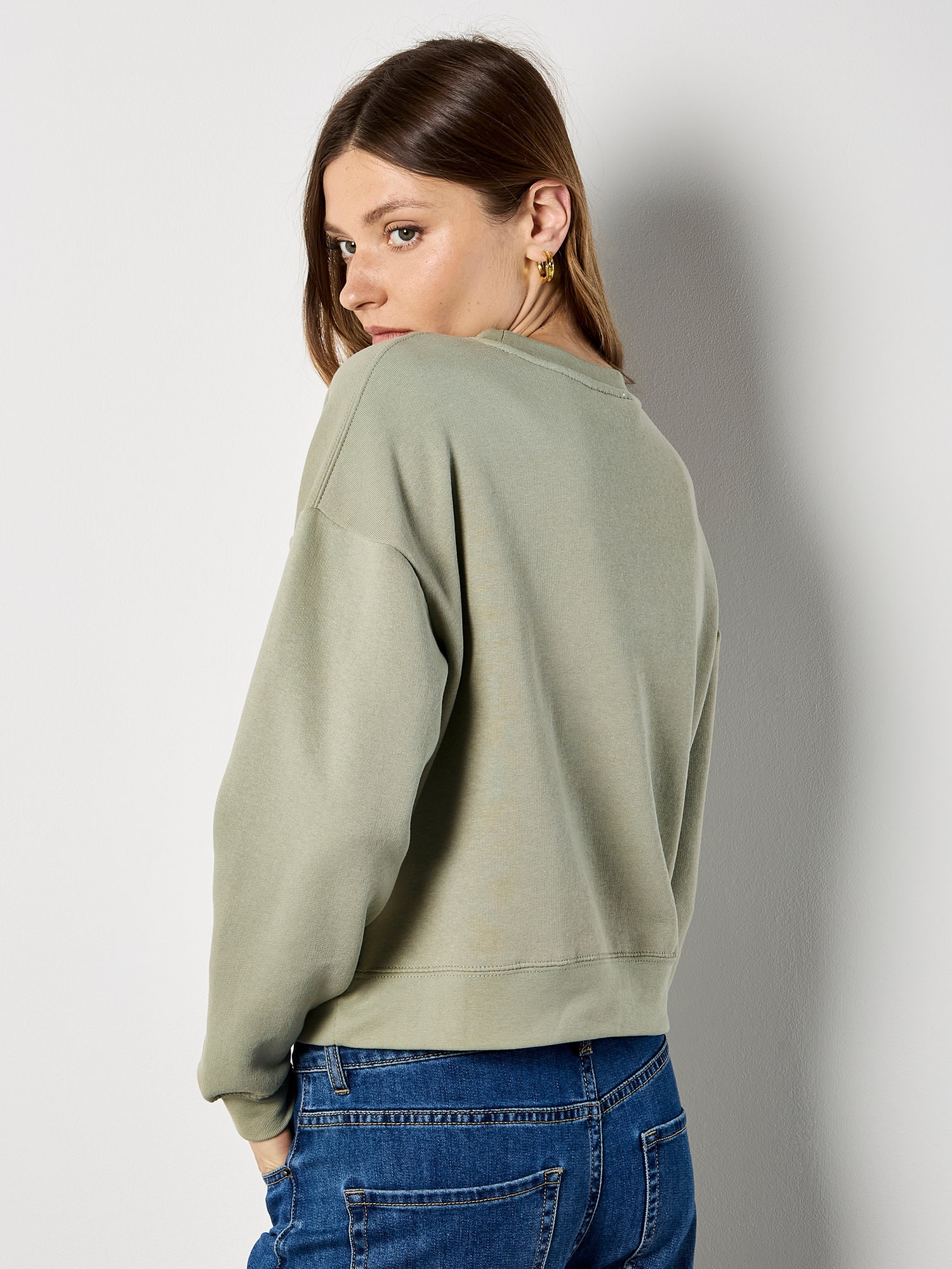Apricot Rundhalspullover »Sweatshirt "Dancing Queen"« Druck
