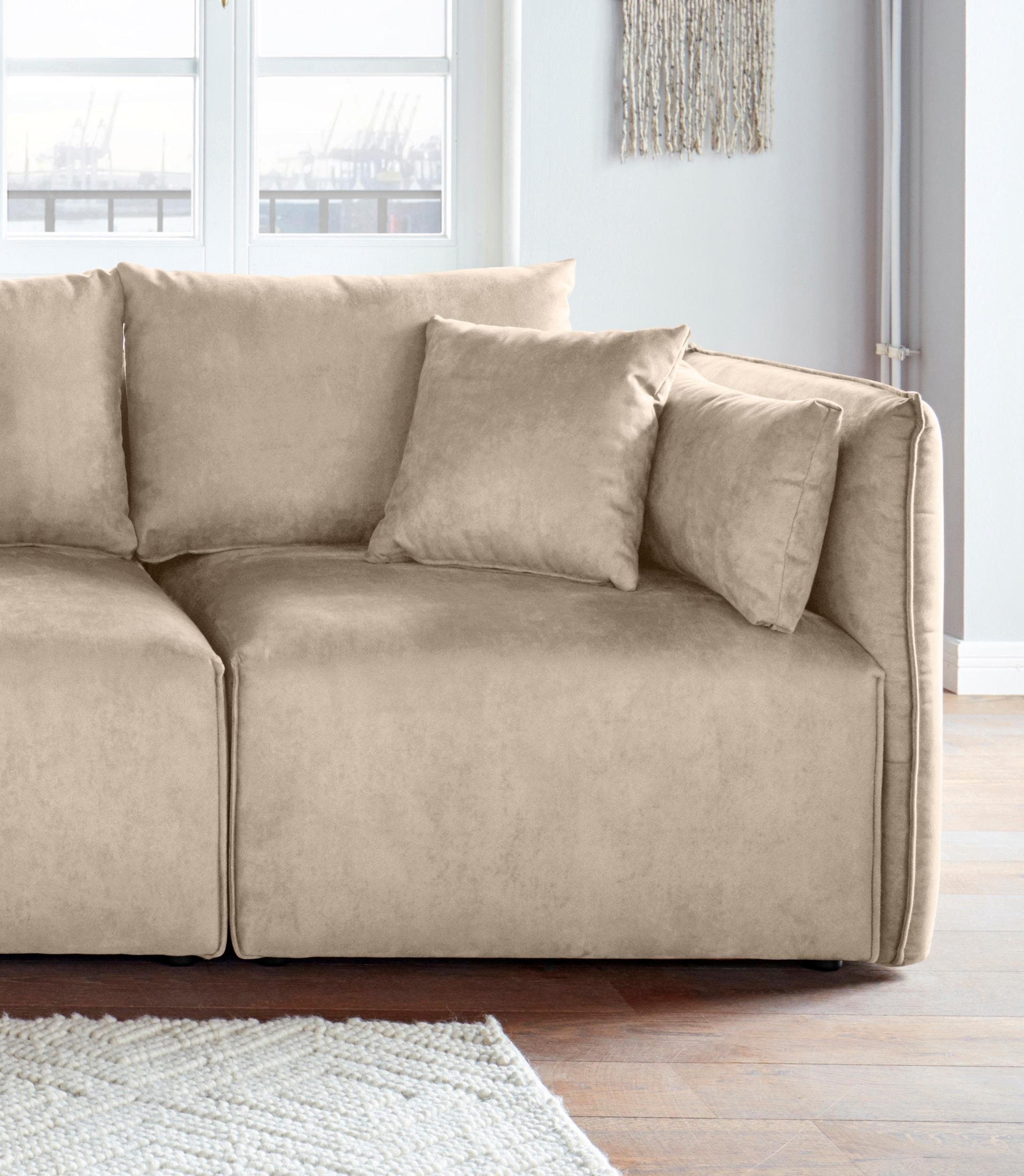 andas Sofa-Eckelement »Nöre«, Modul - zum Zusammenstellen; in vielen Bezugsqualitäten und Farben