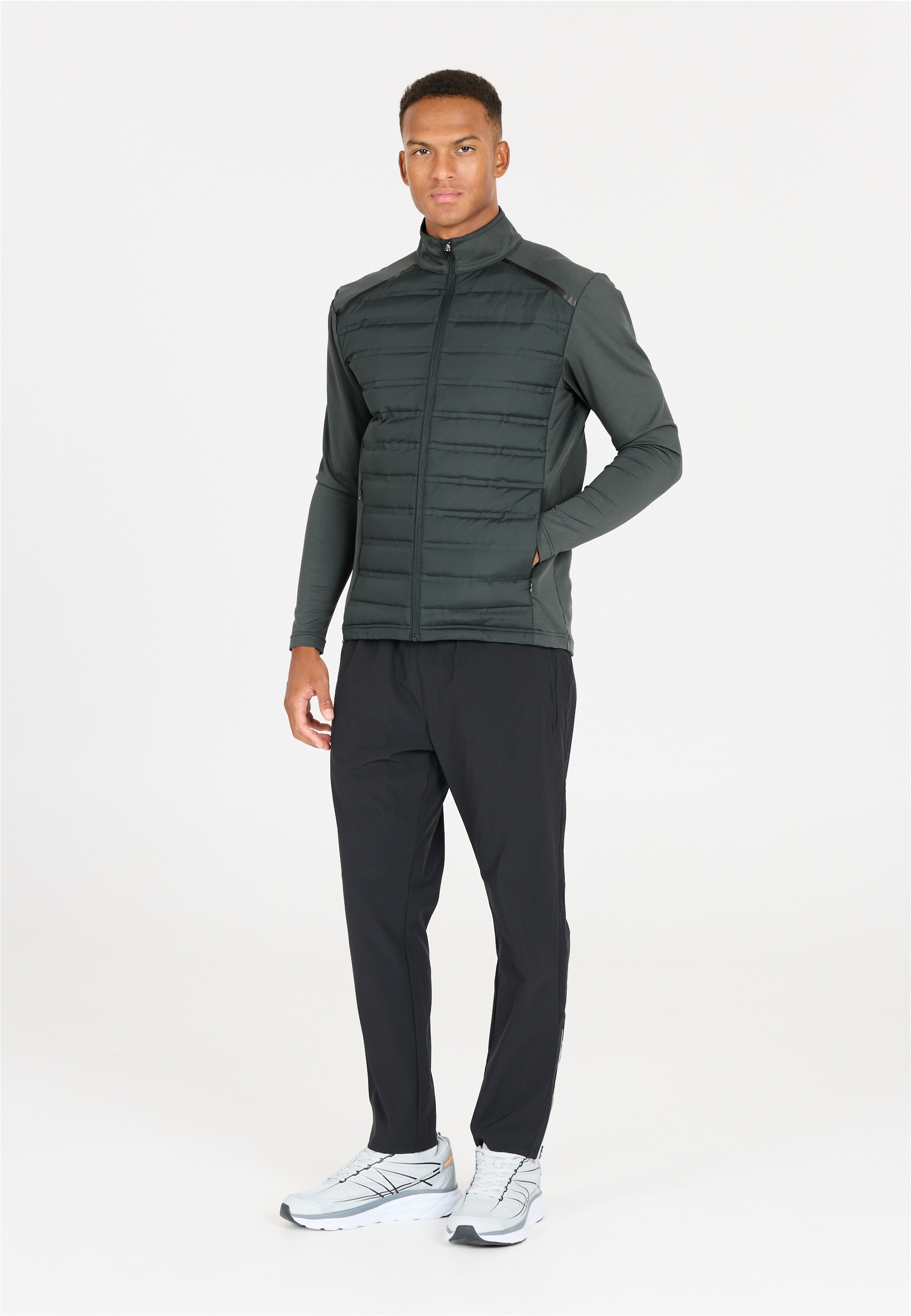 ENDURANCE Laufjacke »MIDAN«, mit wärmenden Steppeinsätzen