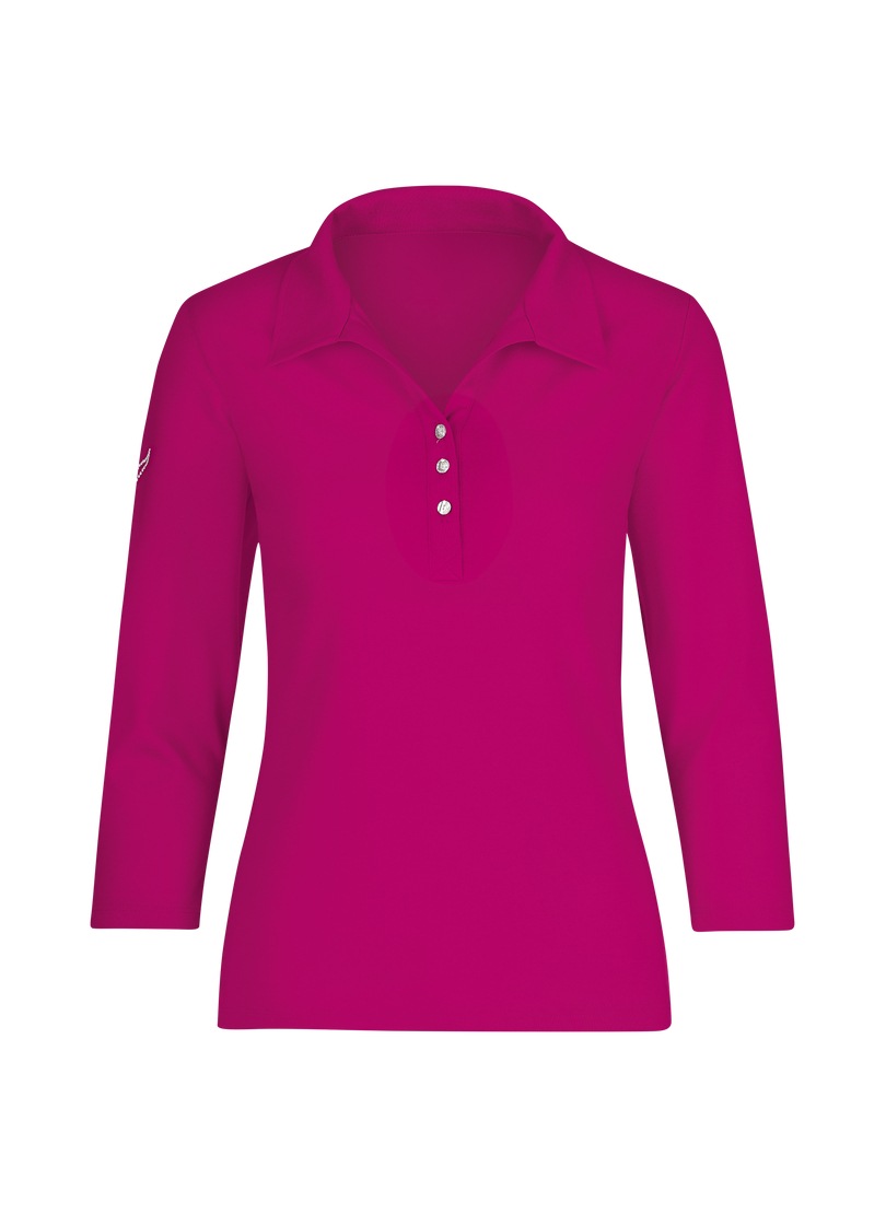 Trigema Poloshirt »TRIGEMA Poloshirt mit Kristallsteinen«, (1 tlg.)