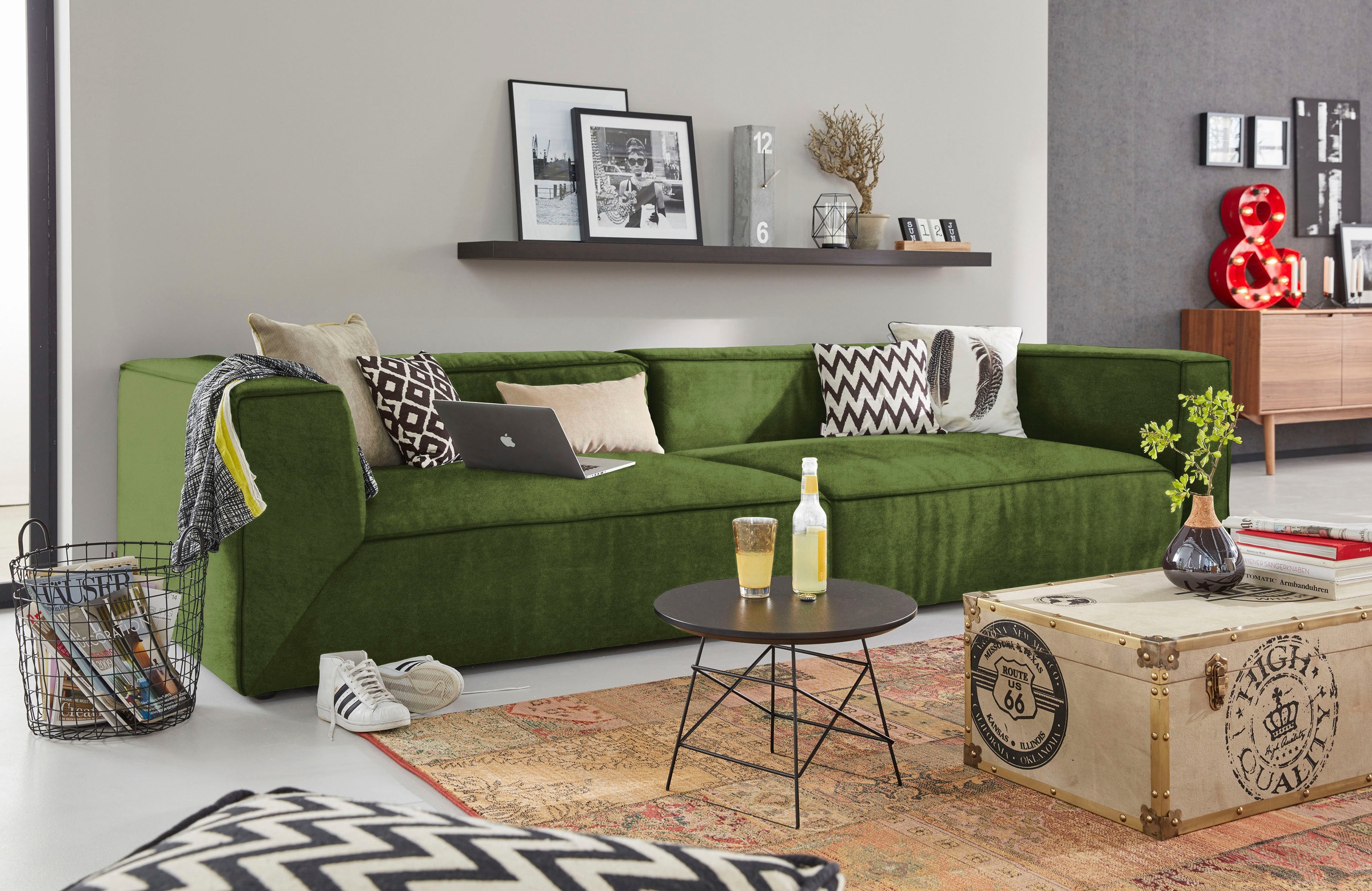 TOM TAILOR HOME Big-Sofa "BIG CUBE", TOM TAILOR Big-Sofa >>BIG CUBE