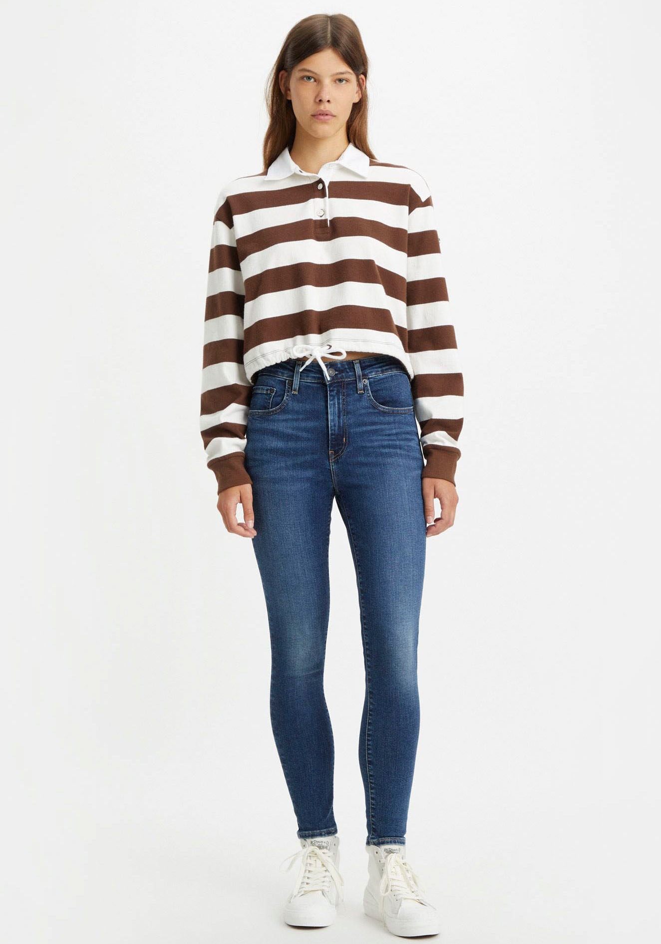 Levi's® Skinny-fit-Jeans »721 High rise skinny«, mit hohem Bund