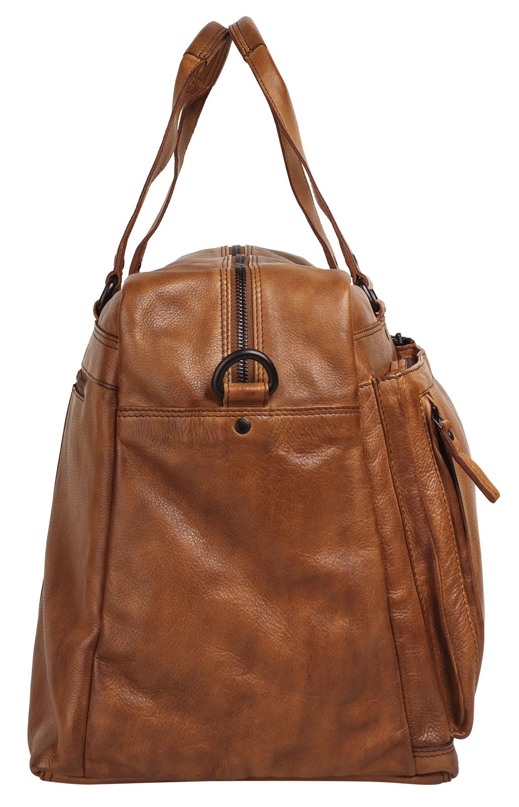 Spikes & Sparrow Reisetasche echt Leder