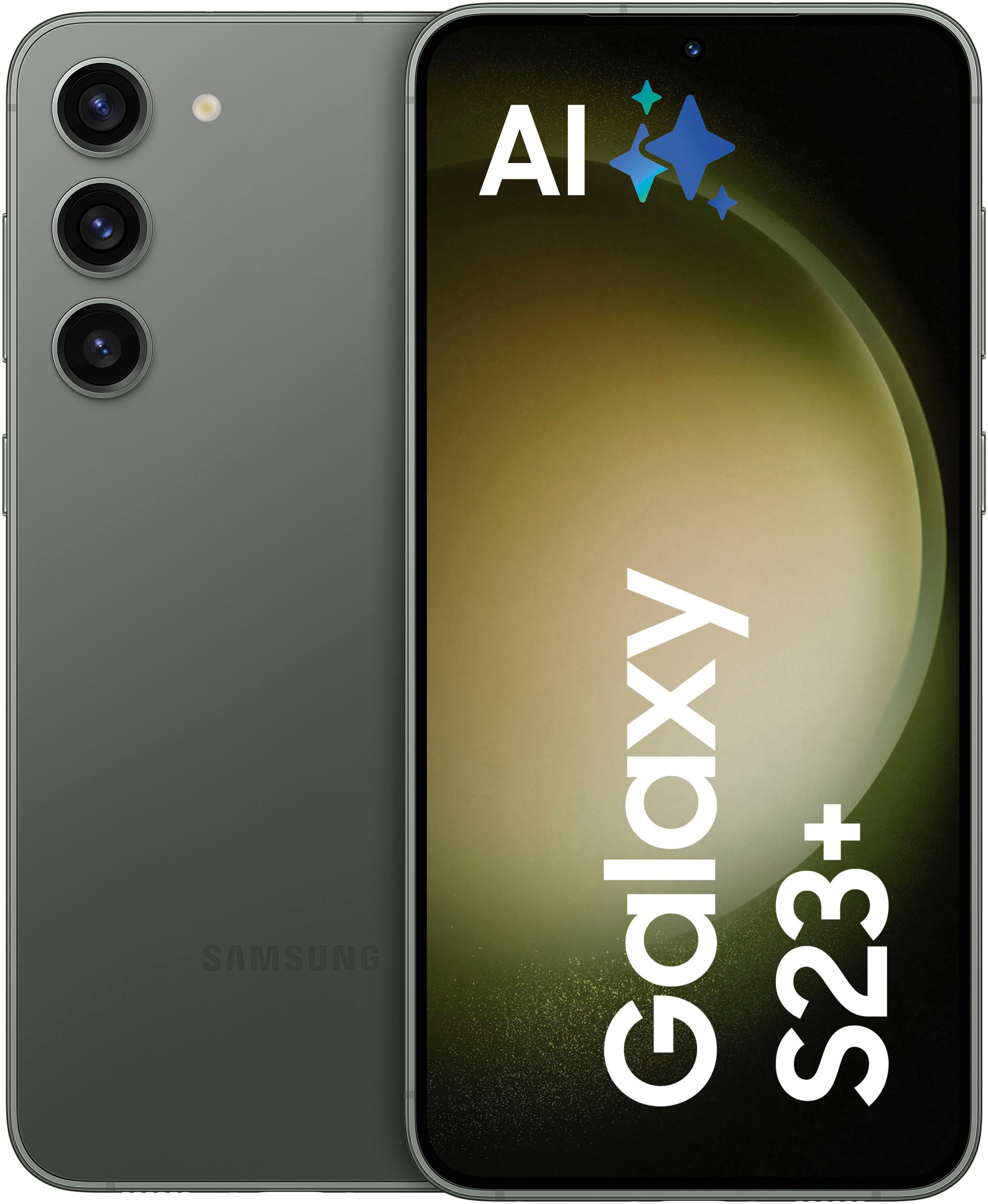 Smartphone »Galaxy S23+«, grün, 16,65 cm/6,6 Zoll, 256 GB Speicherplatz, 50 MP Kamera,...