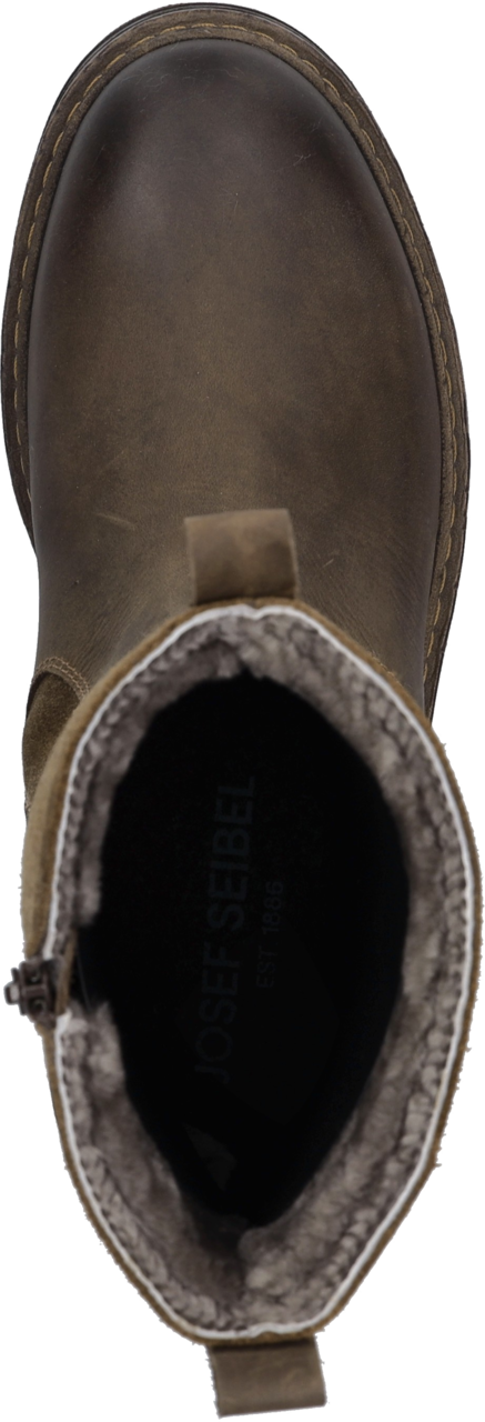 Josef Seibel Winterstiefel »Curtis 52«  Blockabsatz, Stiefelette mit Logoprägung, Weite G (=weit)